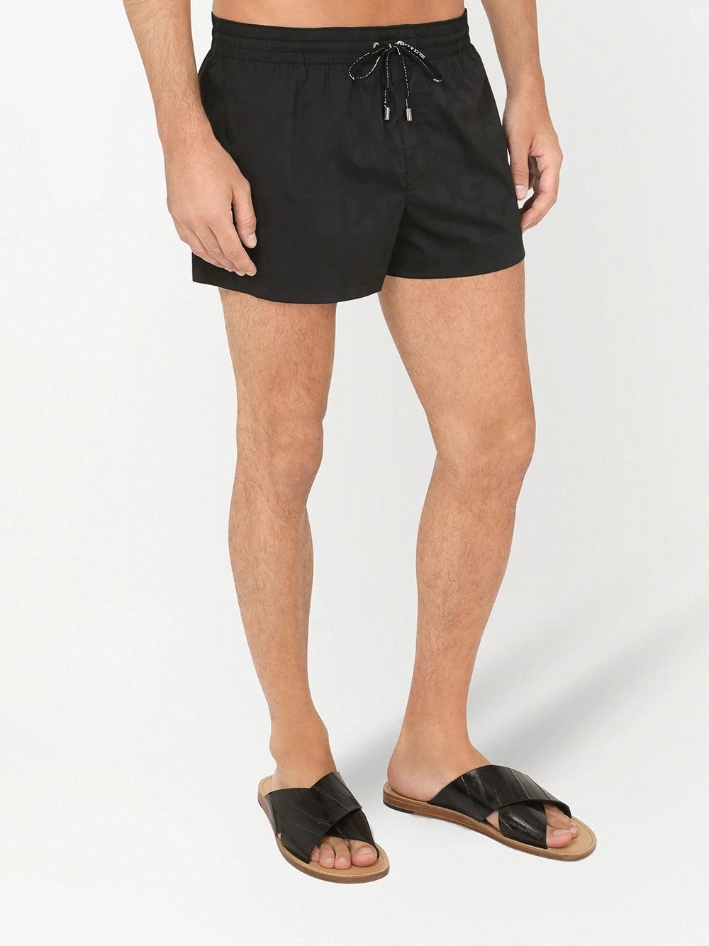 drawstring swim shorts - 2