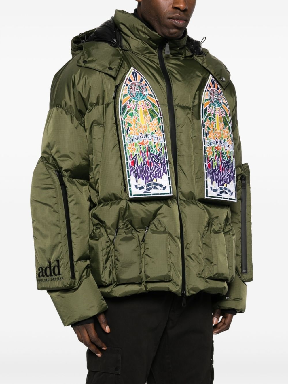 x Add Skiwear detachable-hood coat - 3
