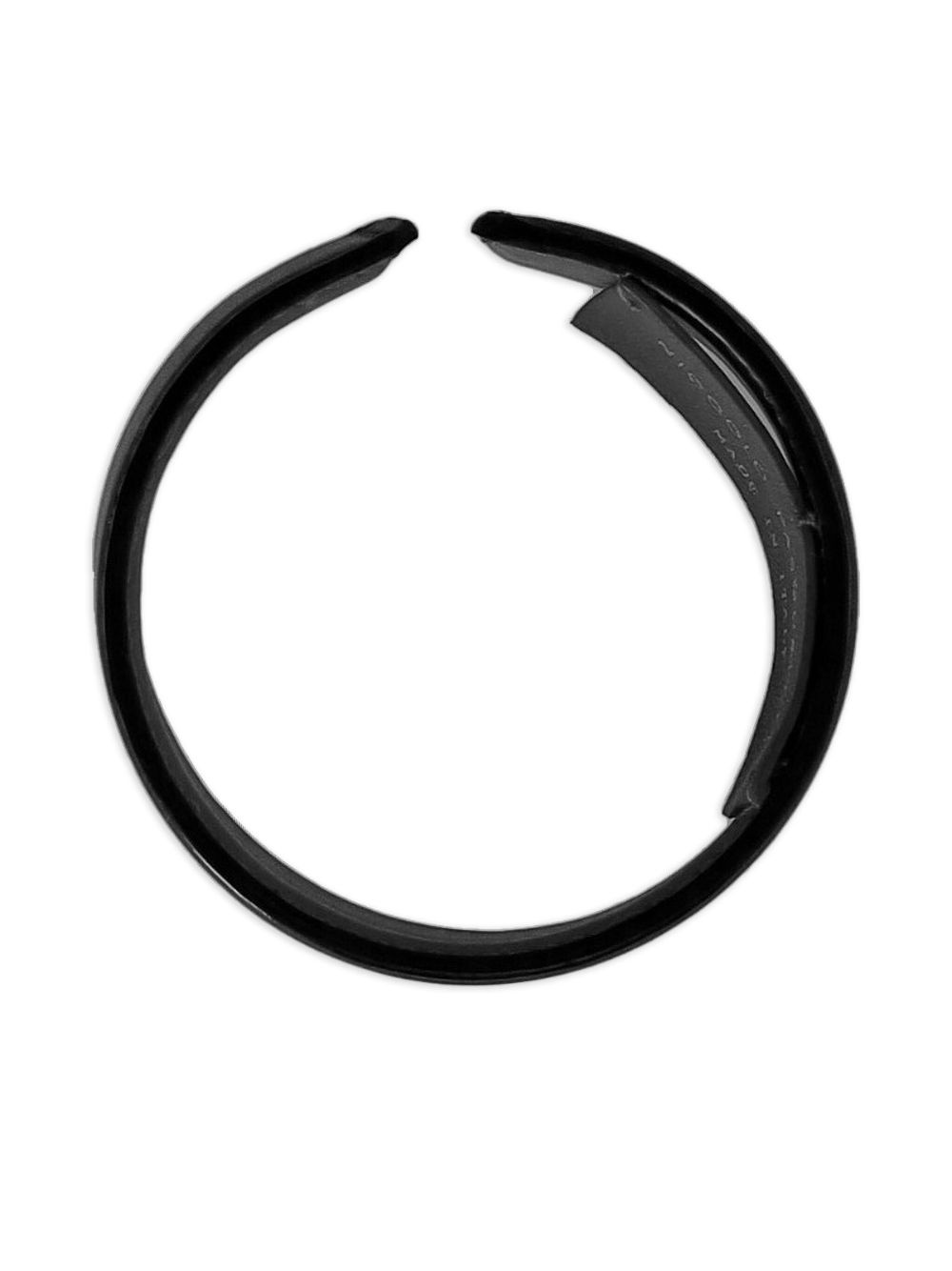 Rigid leather bracelet - 2