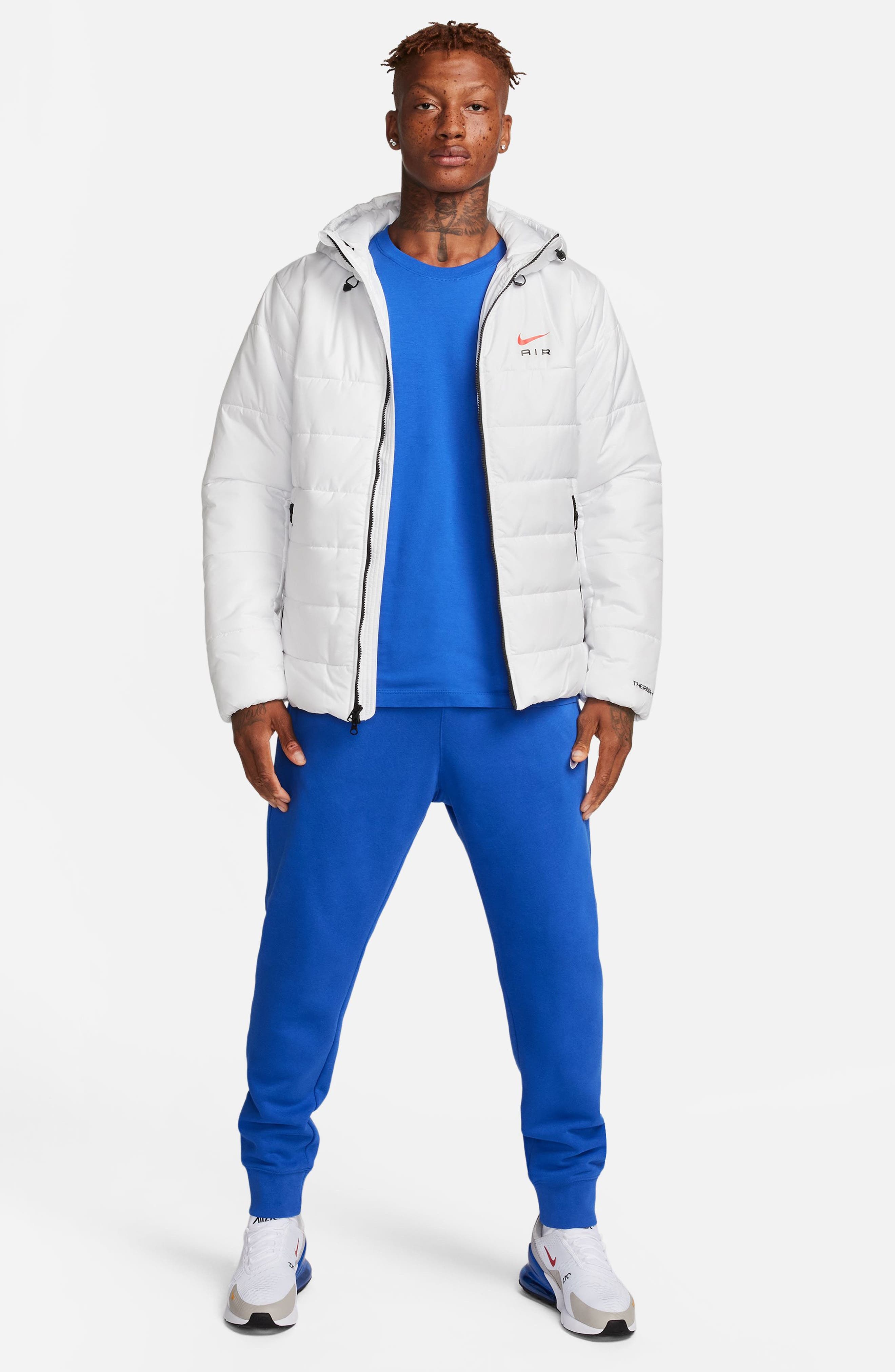 Nike Sportswear Club Crew Neck T-Shirt in Game Royal at Nordstrom - 7