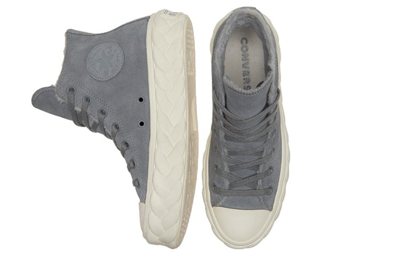 (WMNS) Converse Chuck Taylor All Star Lift 'Grey' 569564C 5