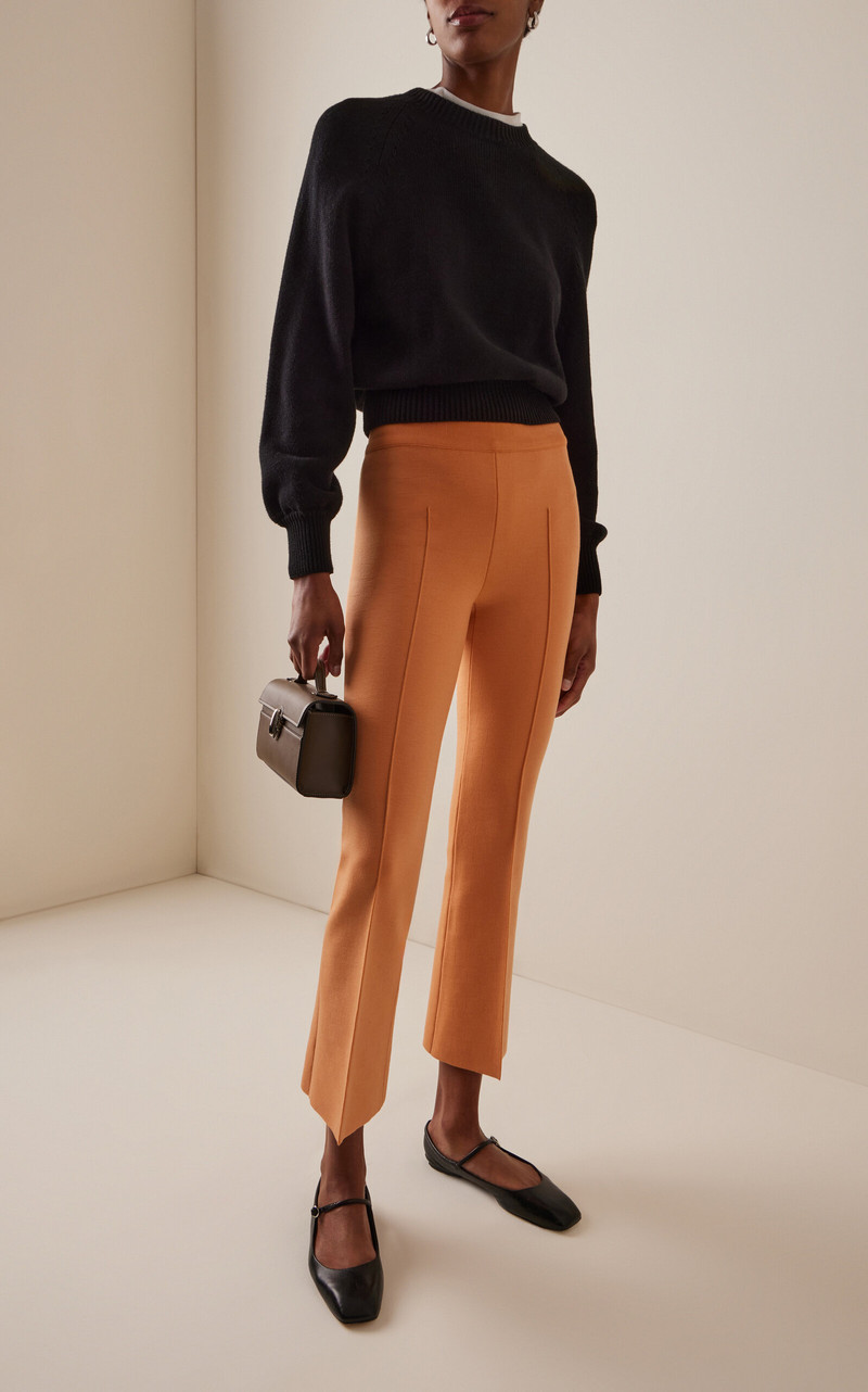 HIGH SPORT Kick Wool Pants orange outlook