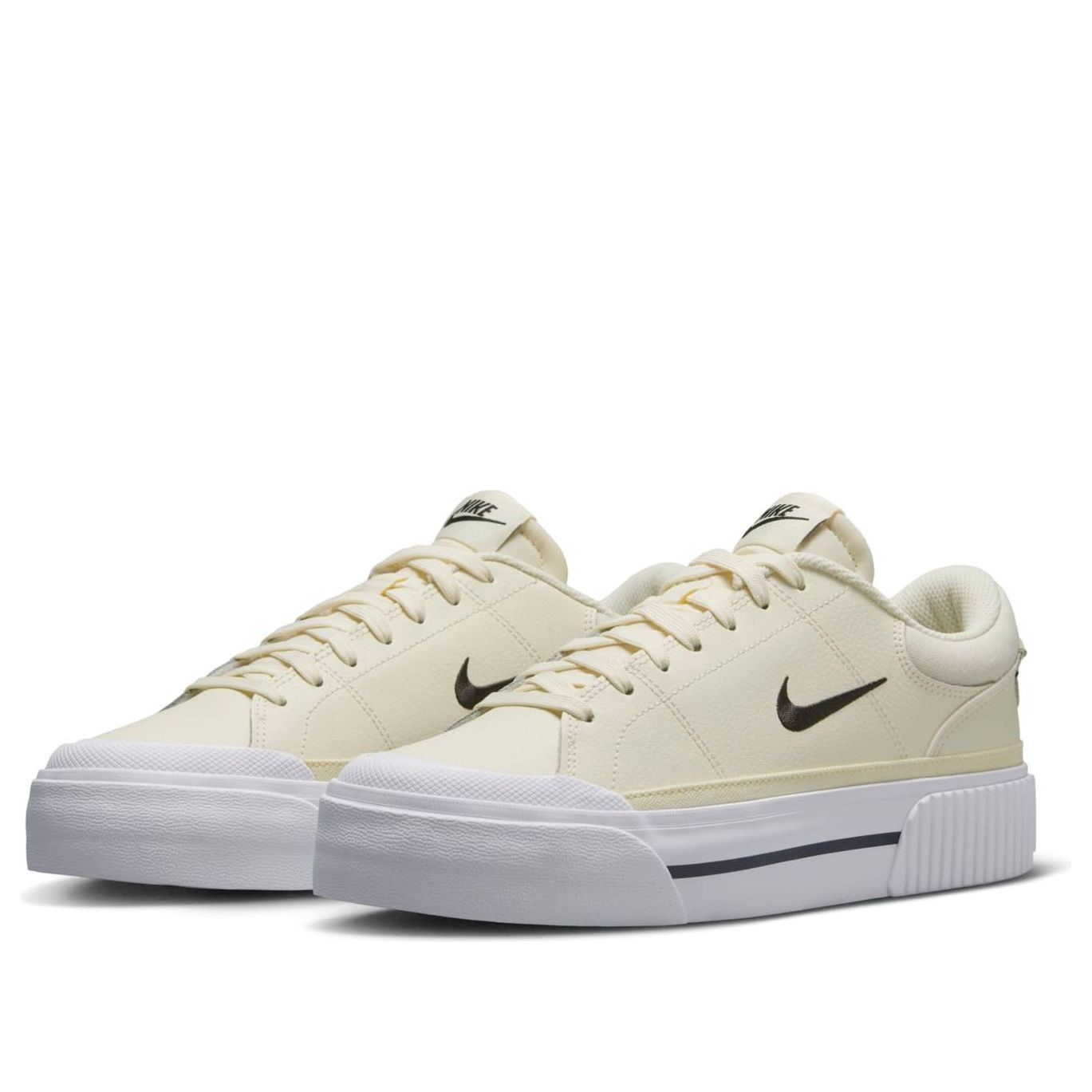 (WMNS) Nike Court Legacy Lift 'Pale Ivory White' FV5526-101 - 3