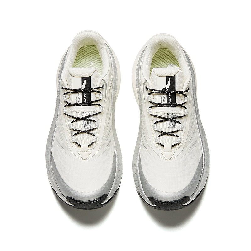 (WMNS) ANTA Running Shoes 'White Silver Black' 922345588-1 - 2