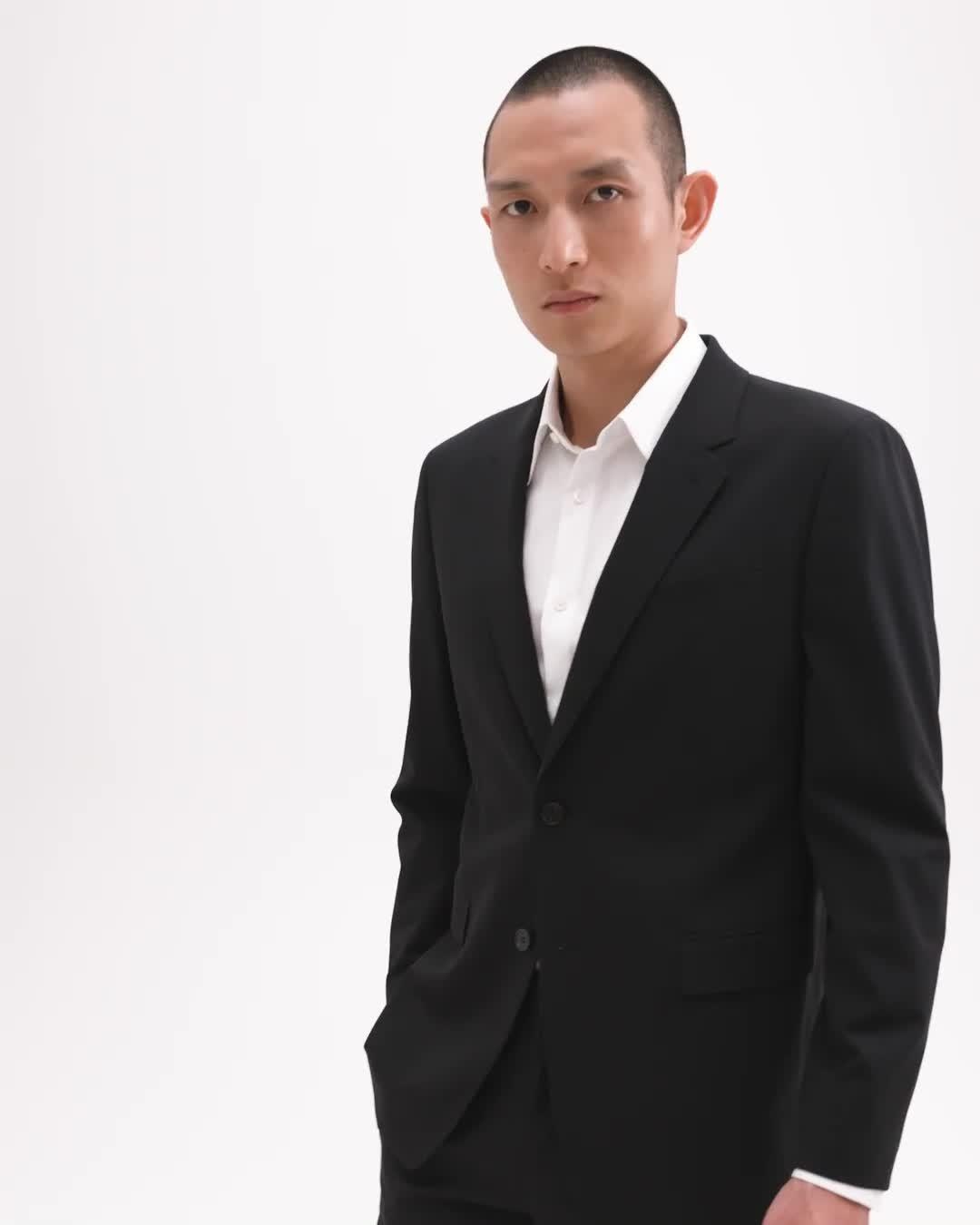 Chambers Blazer in Stretch Wool - 7