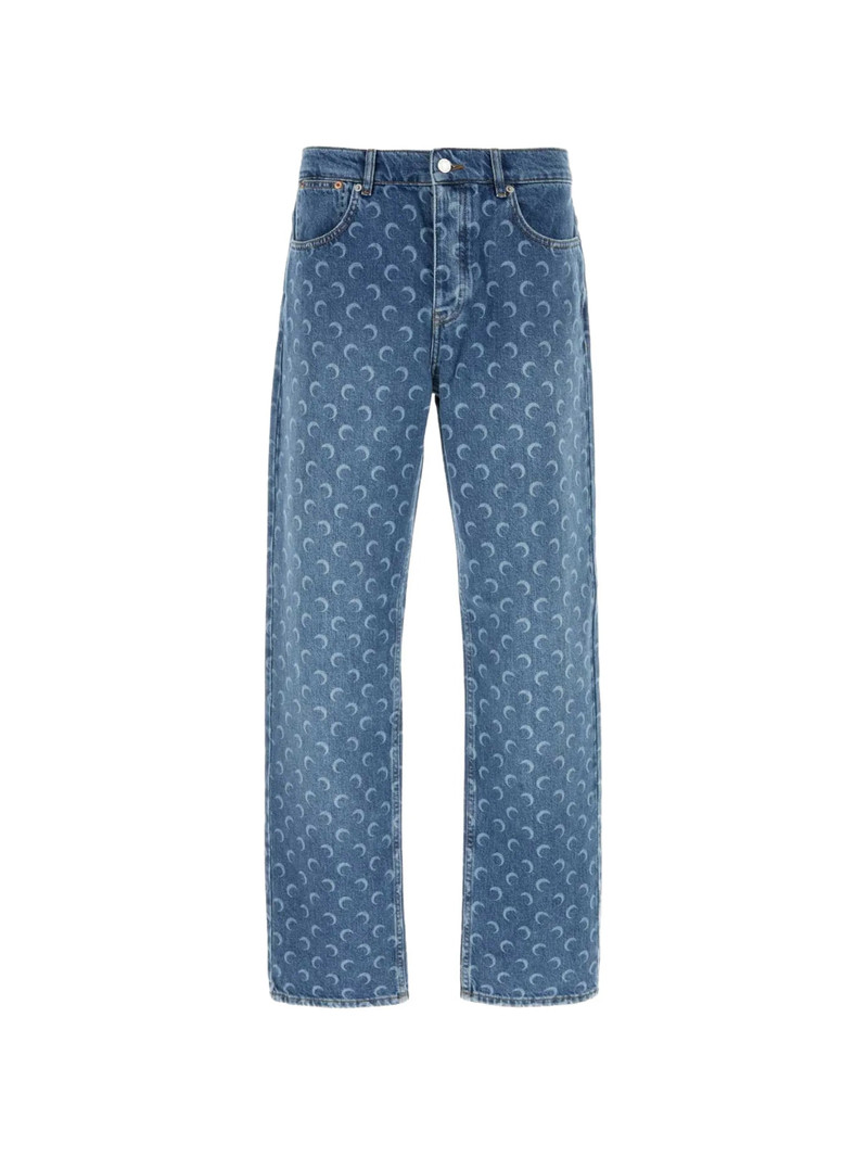 Marine Serre Moon-print Jeans 1