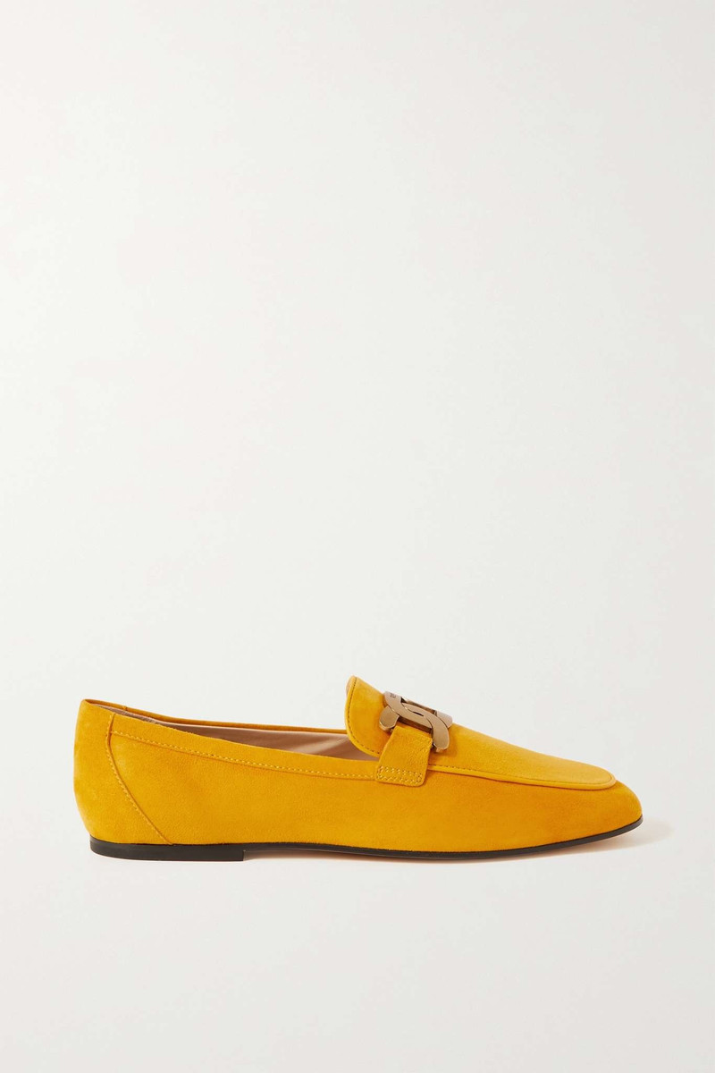 Kate embellished suede loafers 1