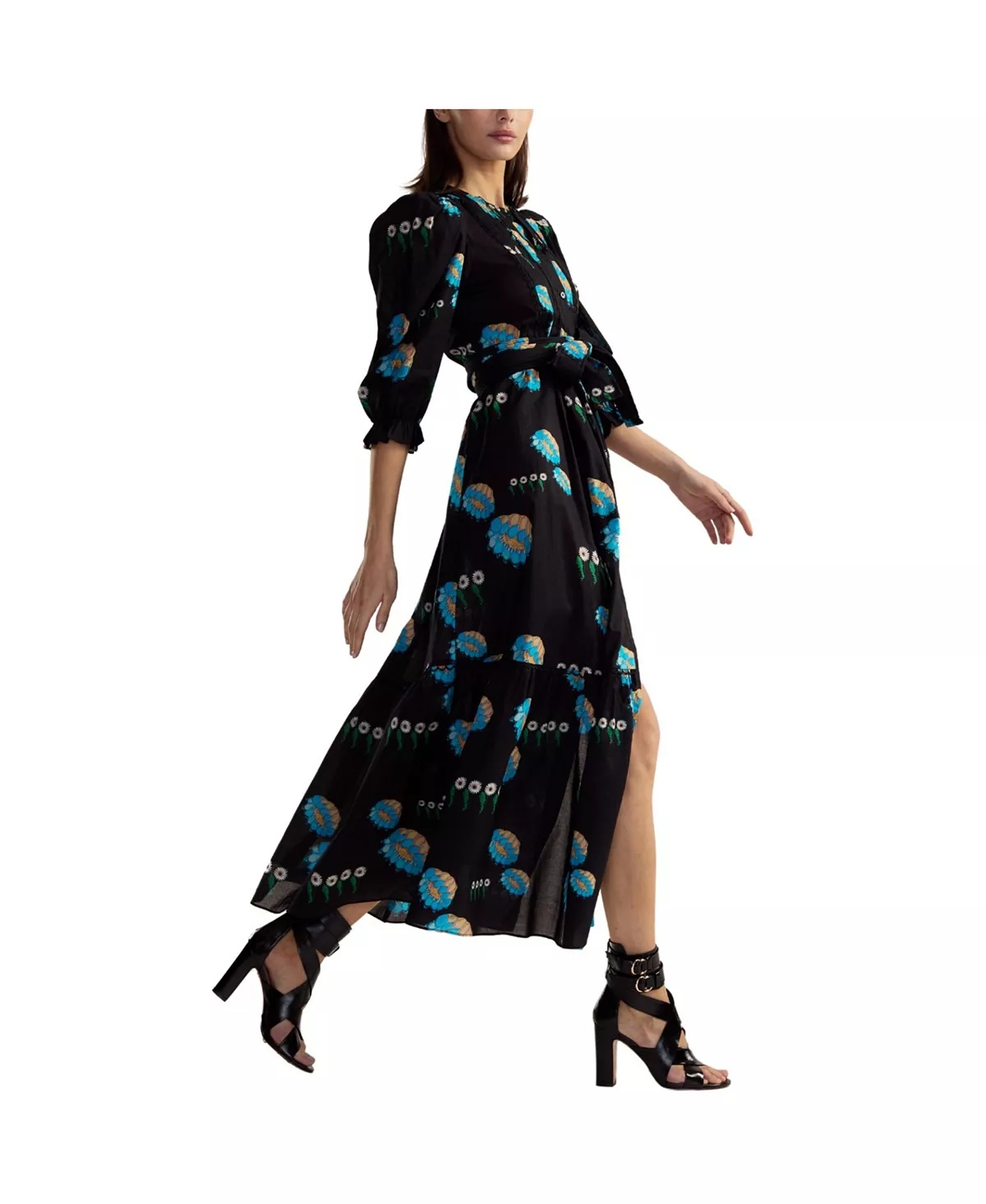 Eve Pintuck Dress - 3