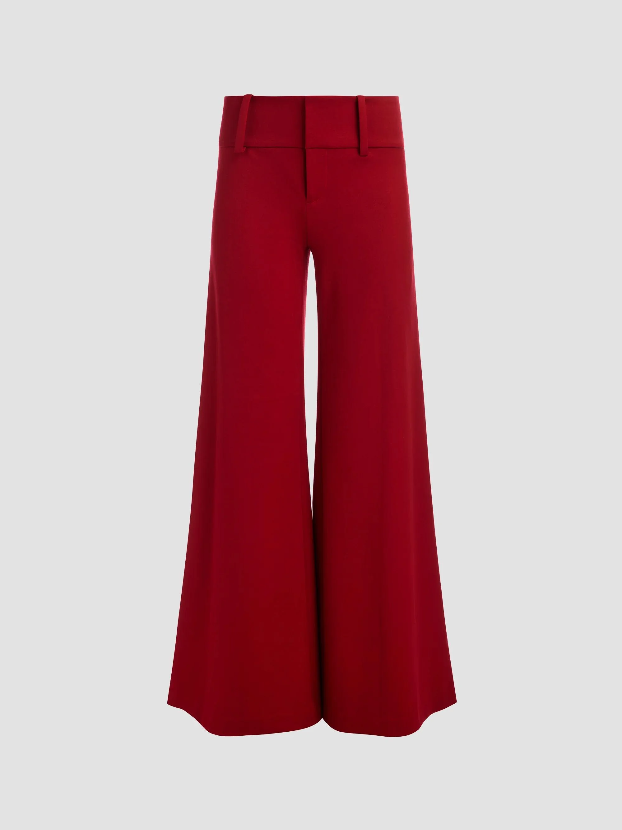 Women's Olivia Wide-Leg Flare Pants - Garnet - 1