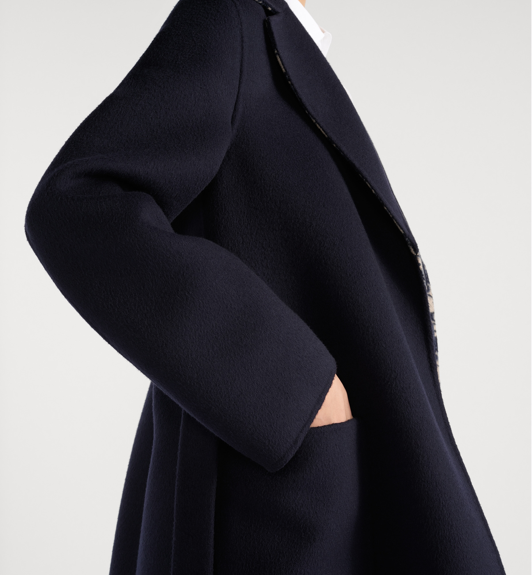 Coat with Belt - 9