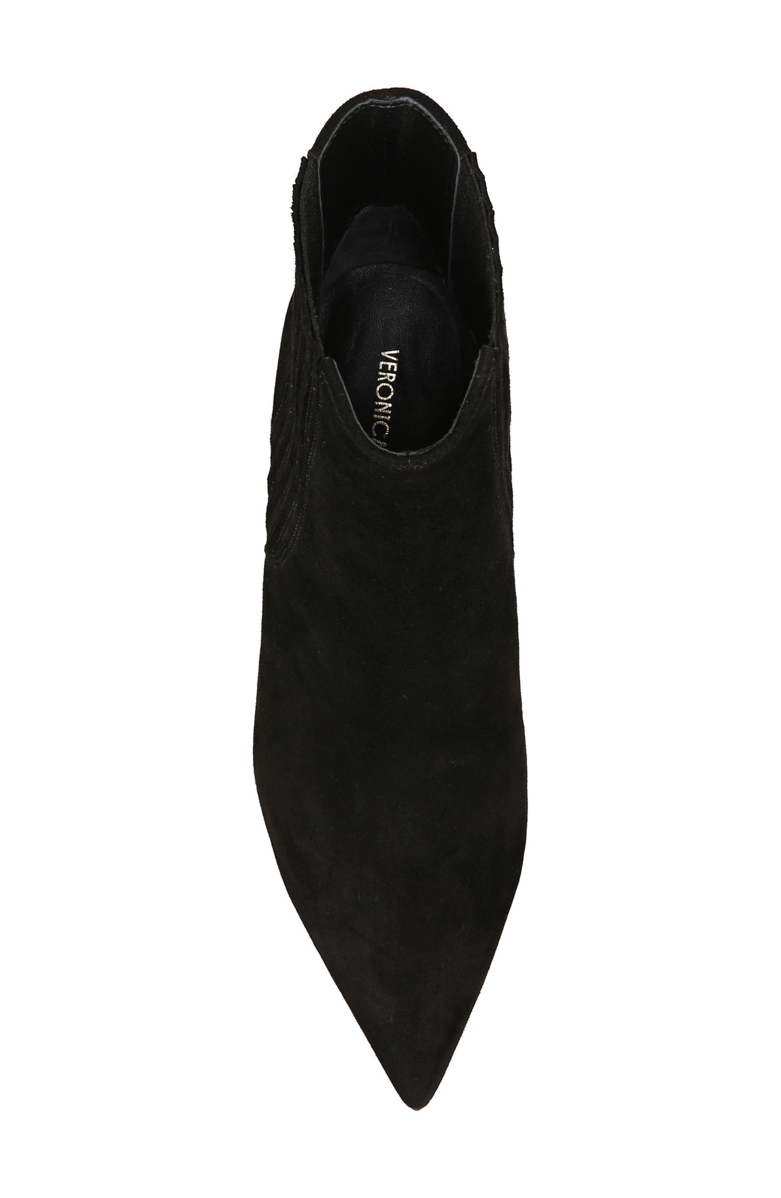 Veronica Beard Lisa 70mm Pointed Toe Bootie in Black at Nordstrom - 5