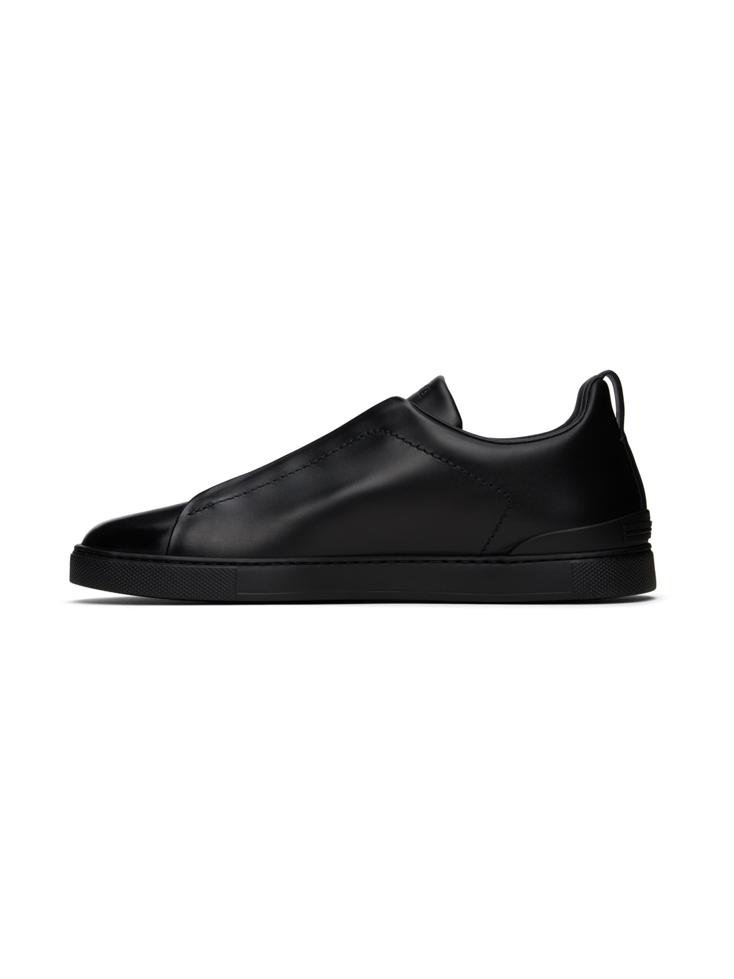 Black Triple Stitch Sneakers - 3