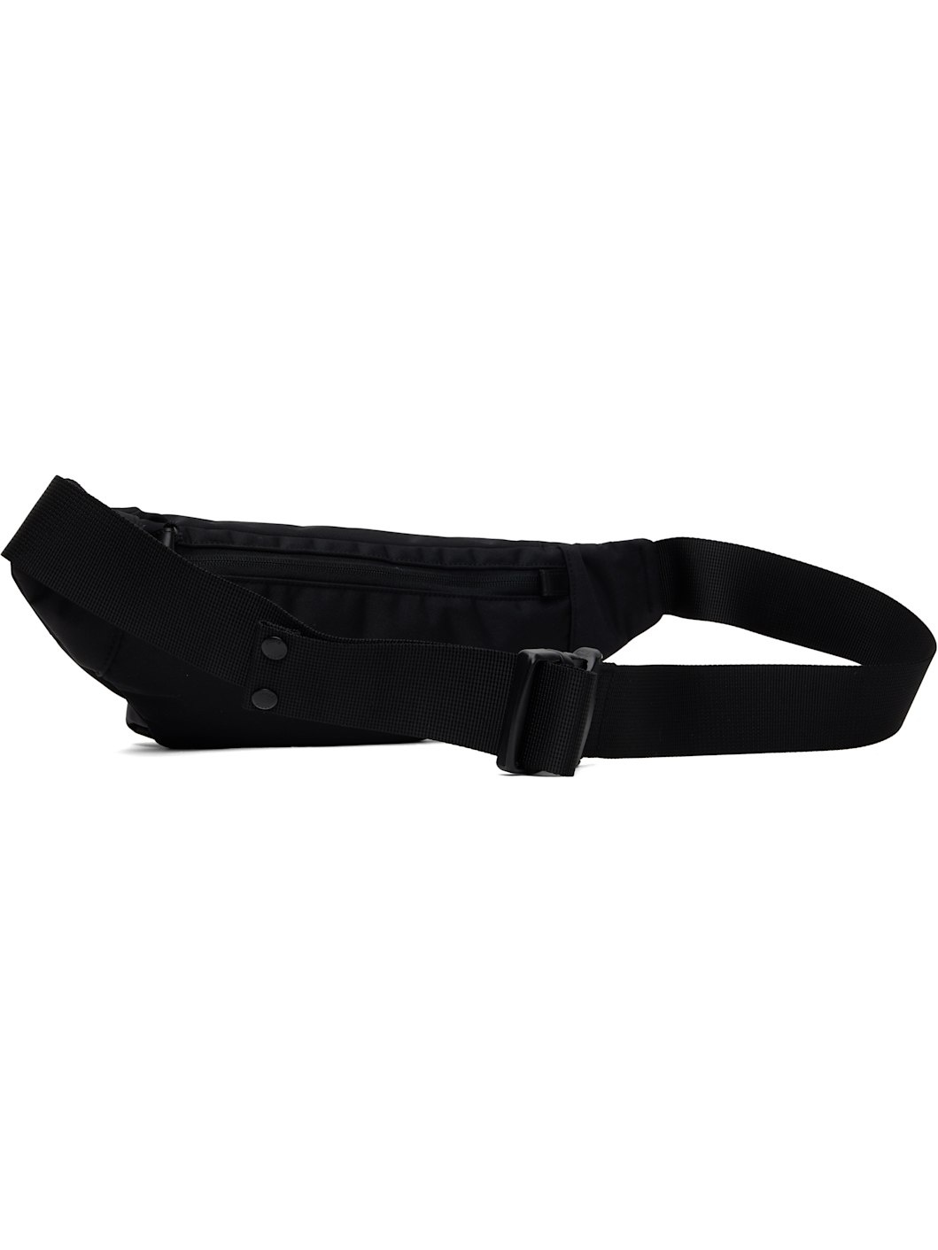 Black Pocket Belt Bag - 3