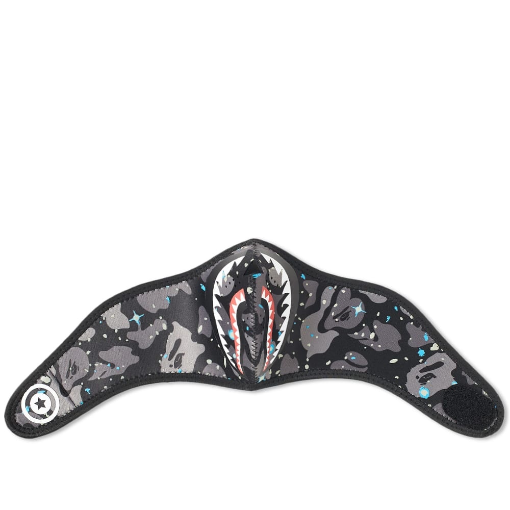 A Bathing Ape Space Camo Shark Mask - 1