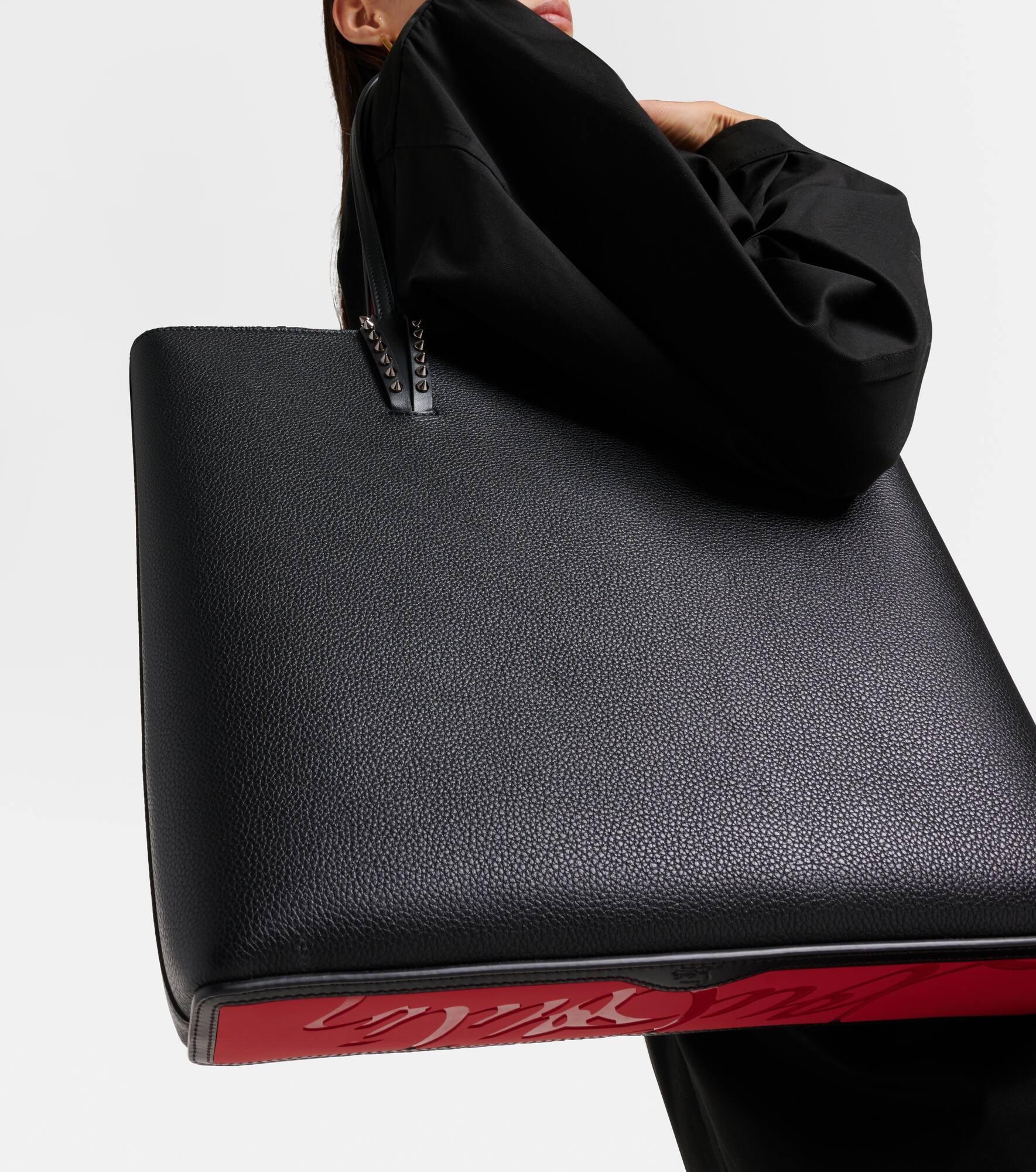 Cabata leather tote bag - 7