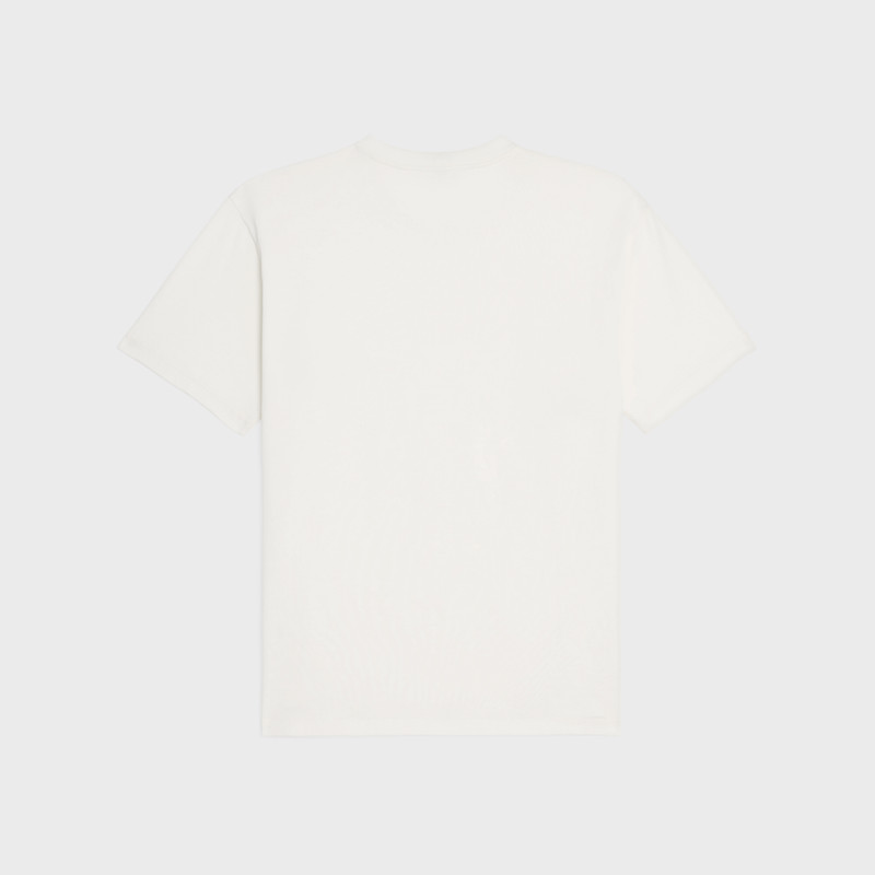 CELINE celine loose T-shirt in cotton jersey outlook