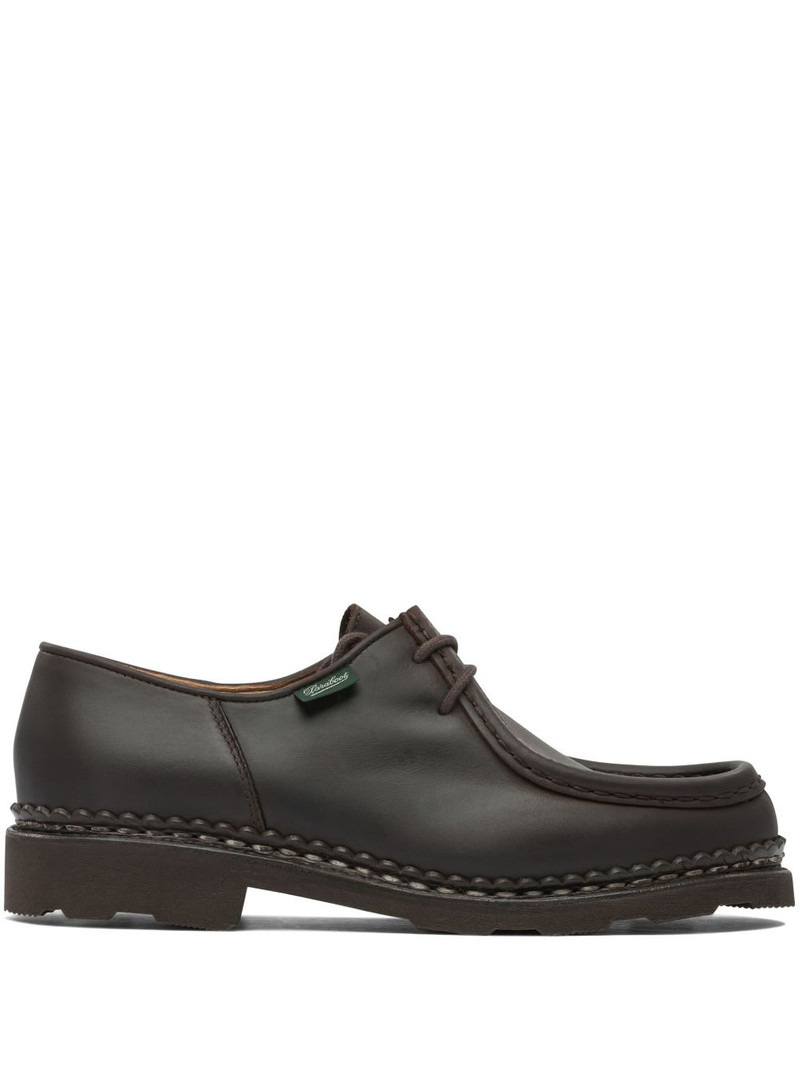leather lace-up loafers 1