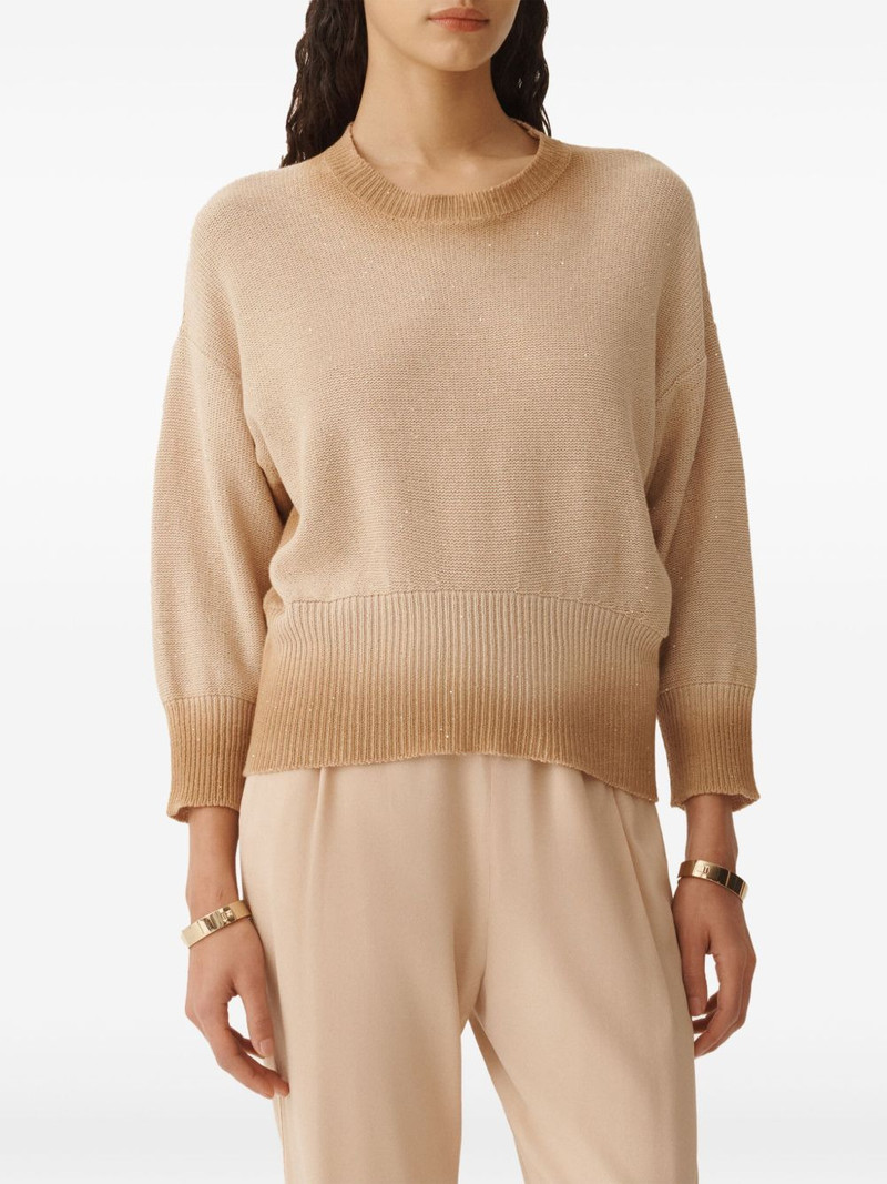 gradient-effect sweater 3