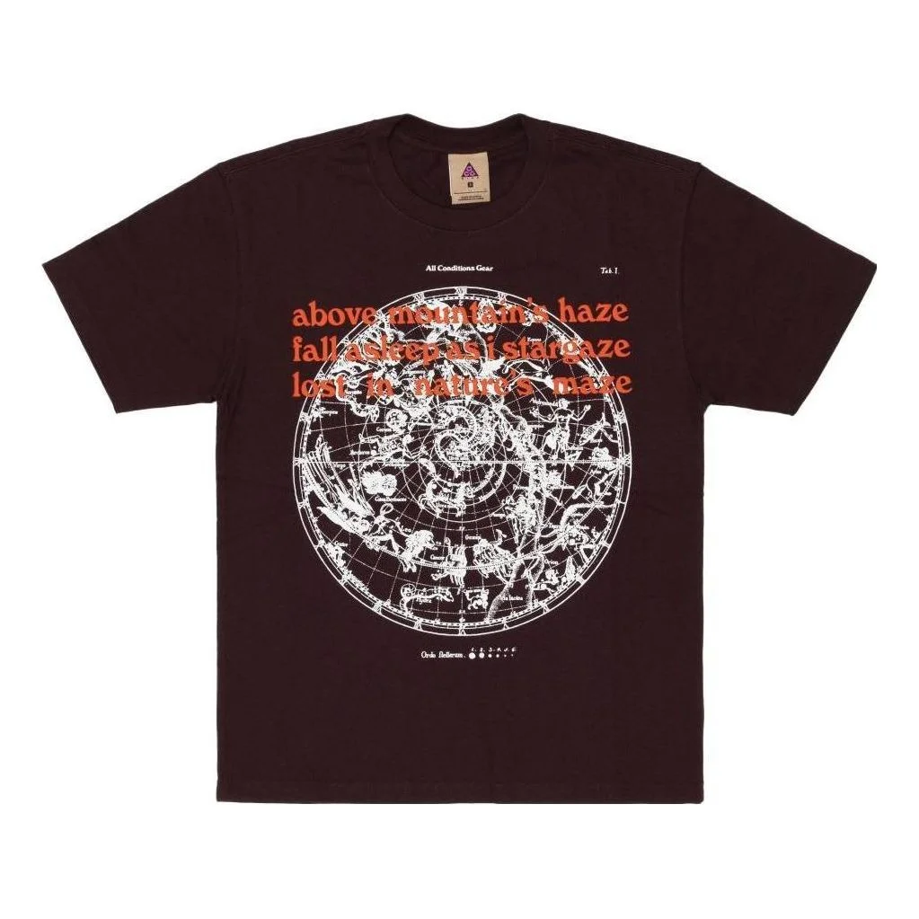 Nike ACG Stargaze T-shirt Asia Sizing 'Deep Burgundy' DC4087-643 - 1