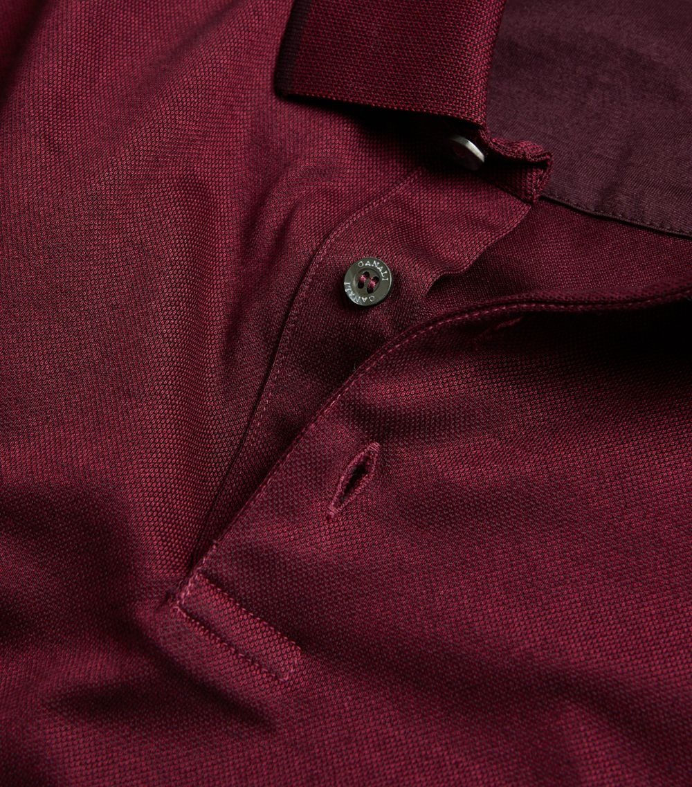 Cotton Piqué Polo Shirt - 5