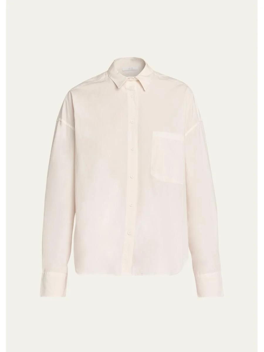 Ona Oversized Poplin Shirt - 1