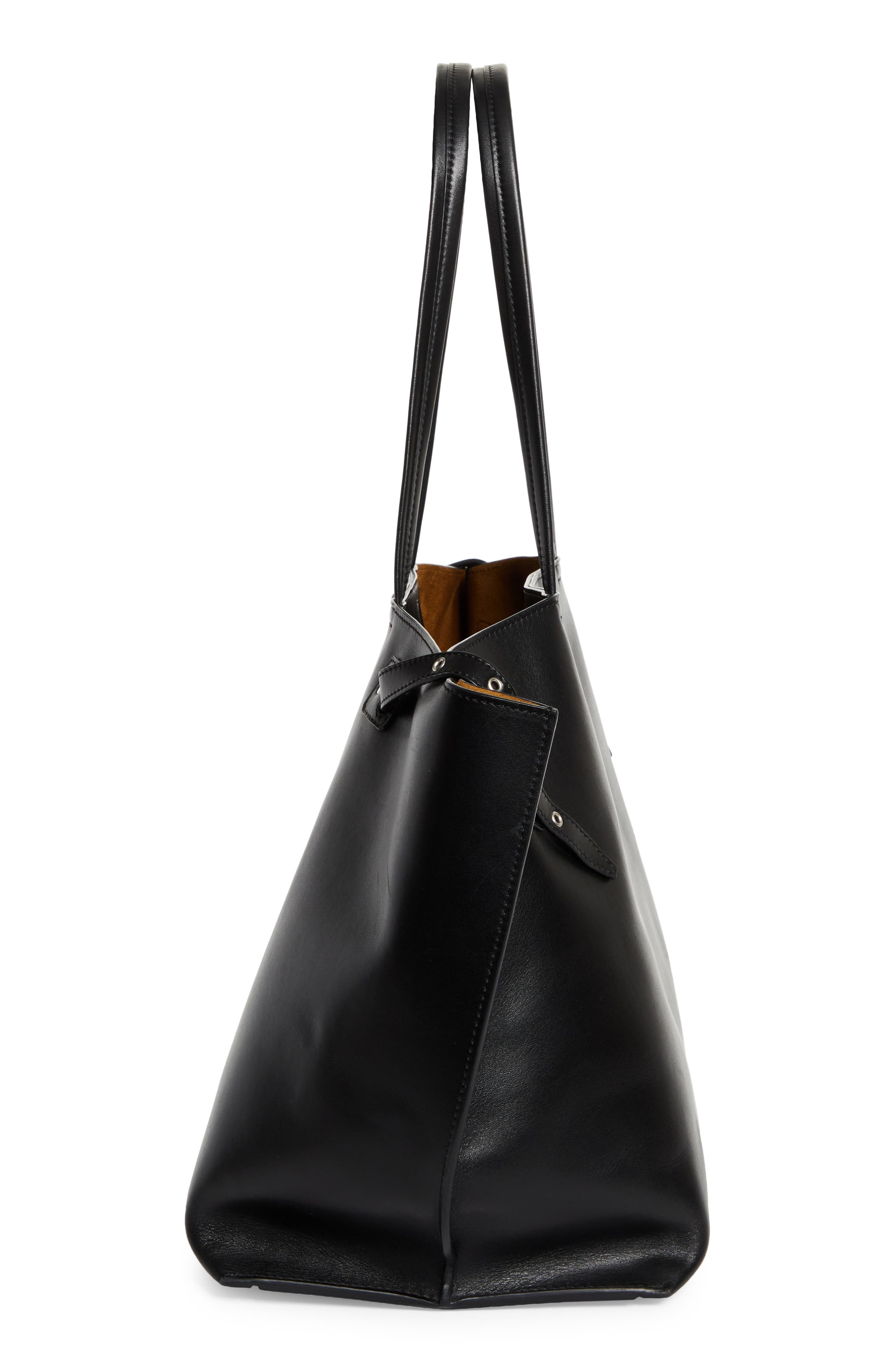 Proenza Schouler Days Leather Tote in Black at Nordstrom - 6