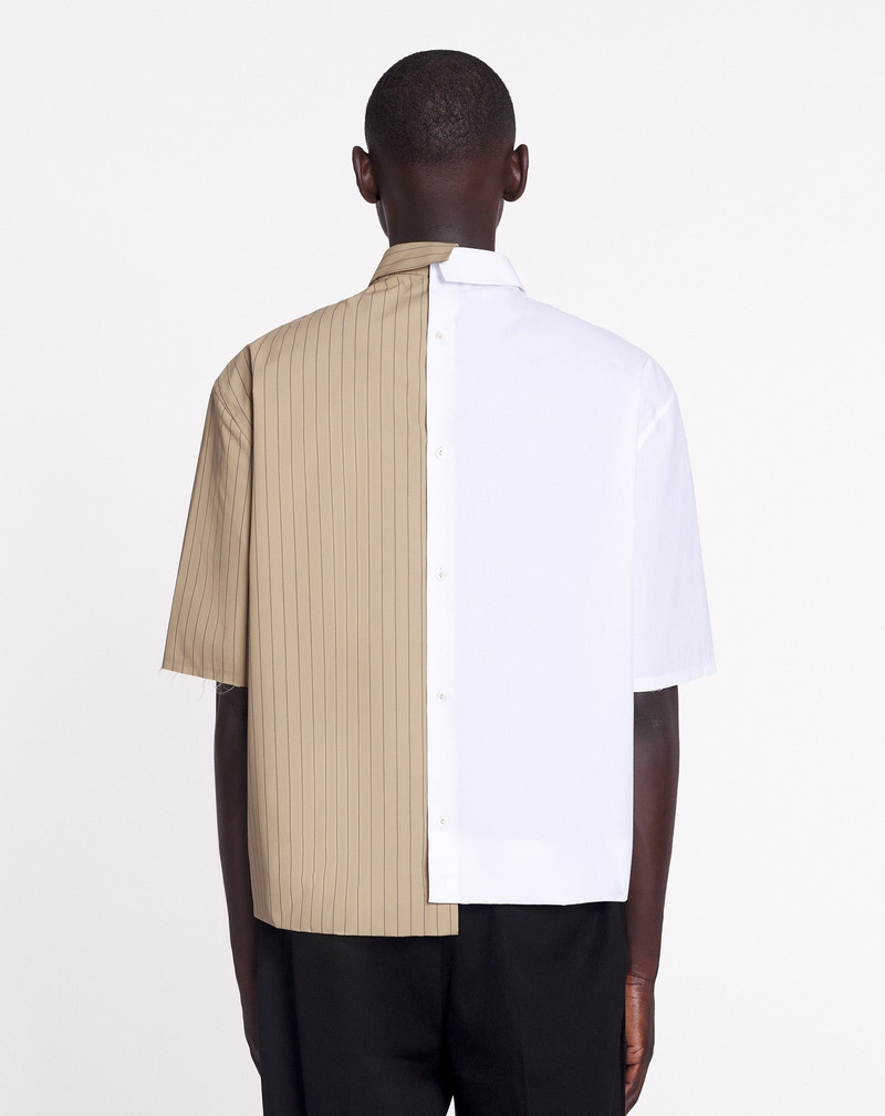 LANVIN X FUTURE ASYMMETRICAL PRINTED SHIRT 4