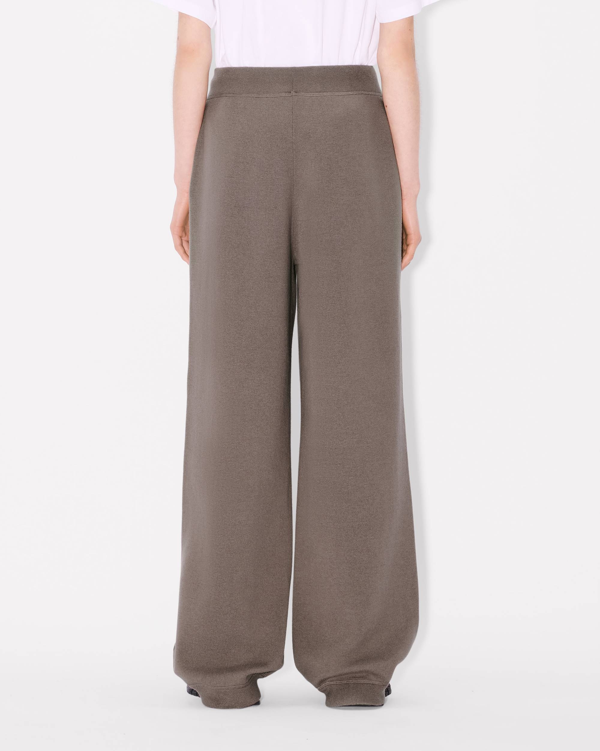 'Boke Flower 2.0' embroidered pants in wool and cotton - 5