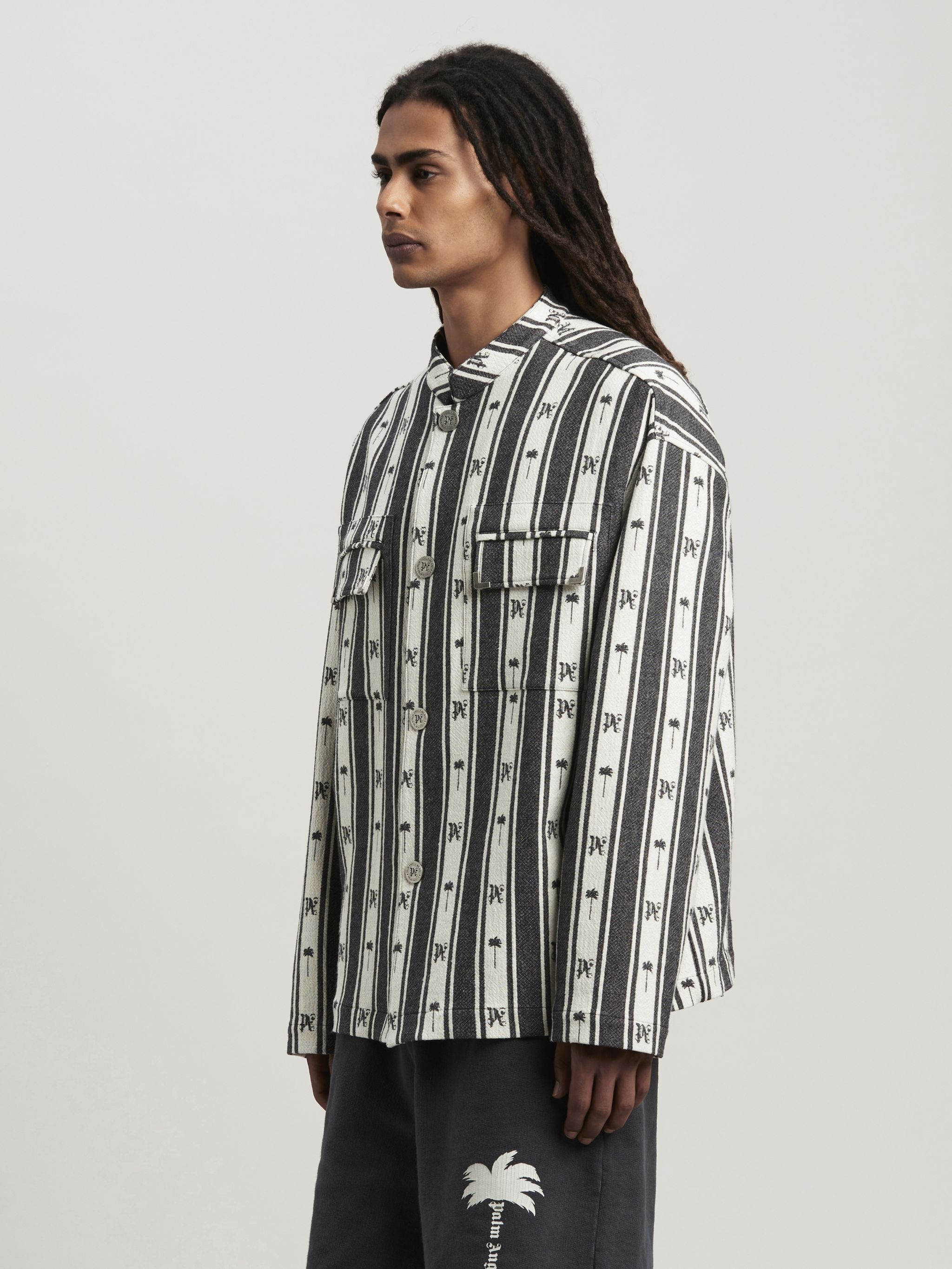 Overshirt Stripes Monogram - 4