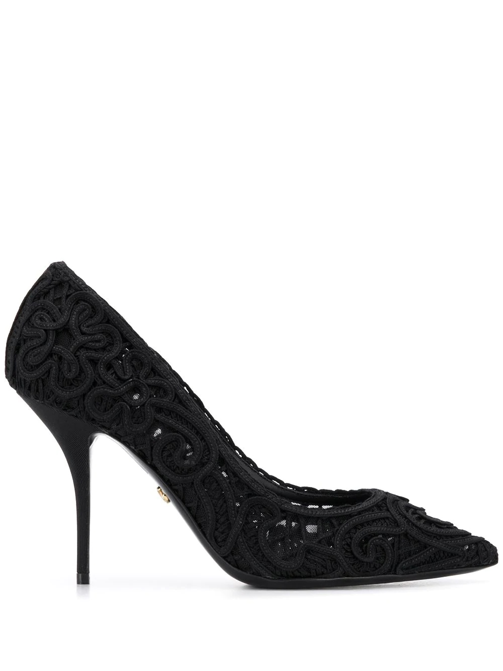 Cordonetto lace pumps - 1