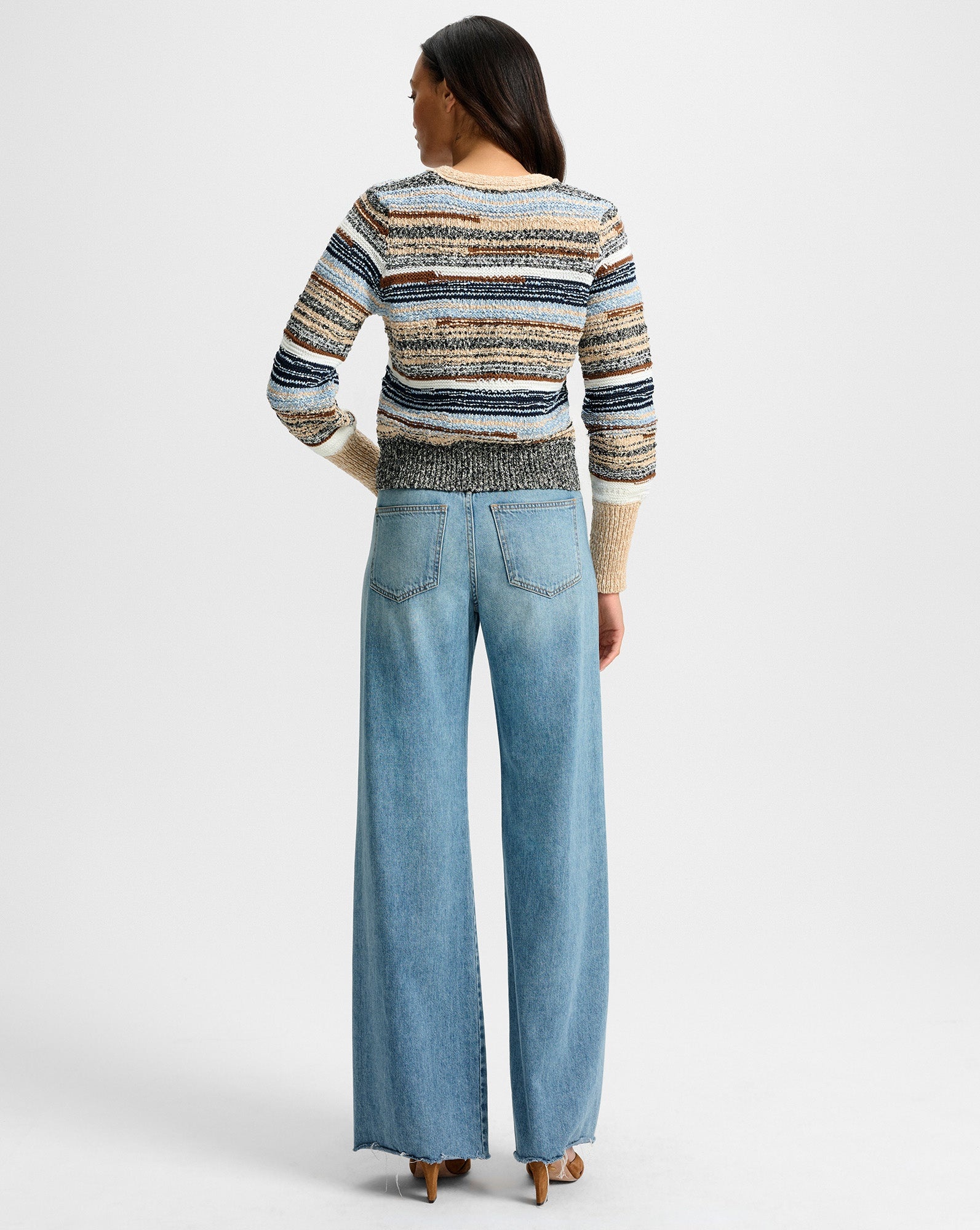 CECILY STRIPED CARDIGAN - 2