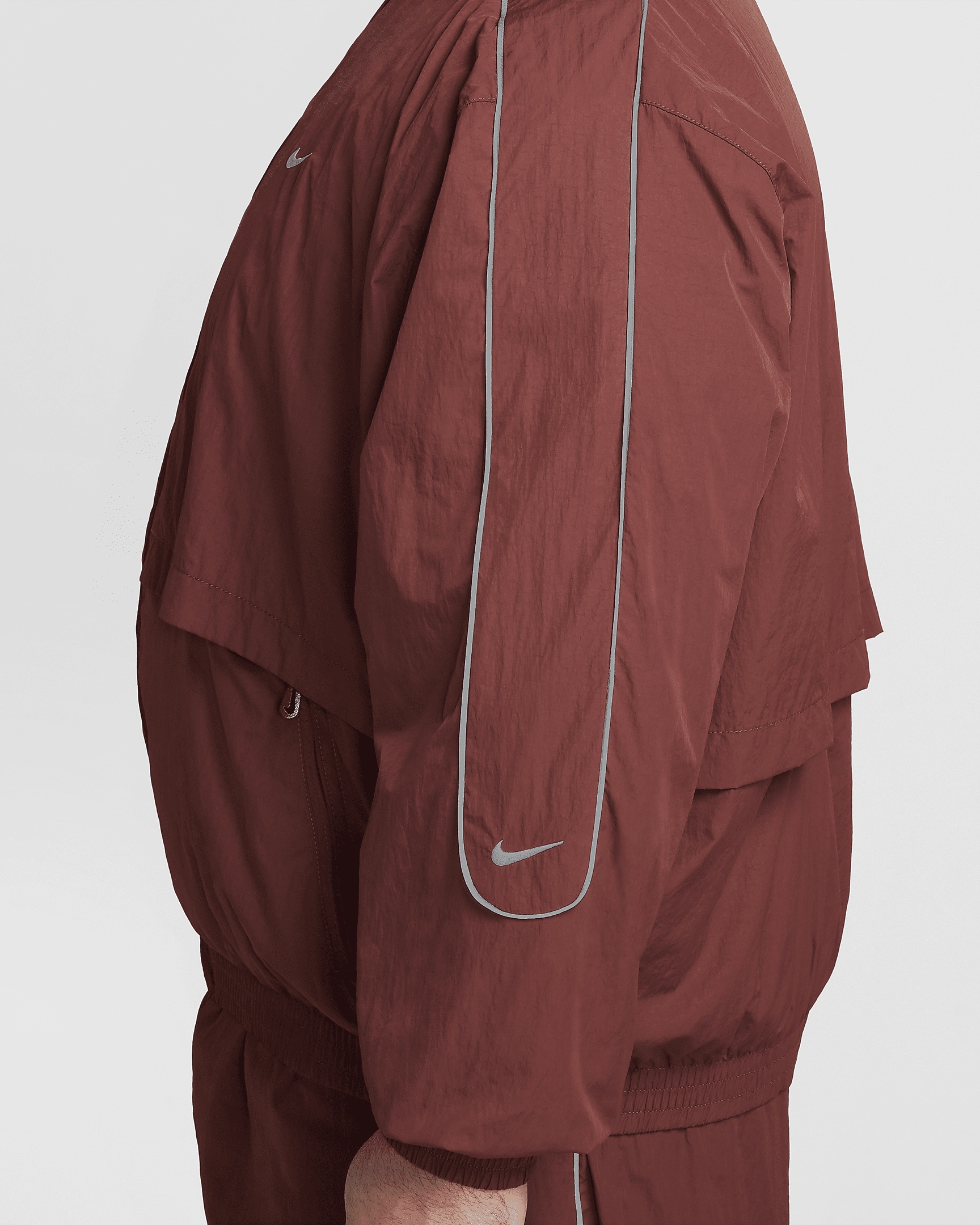 Nike Sportswear Solo Swoosh Men's Woven Track Jacket - 17