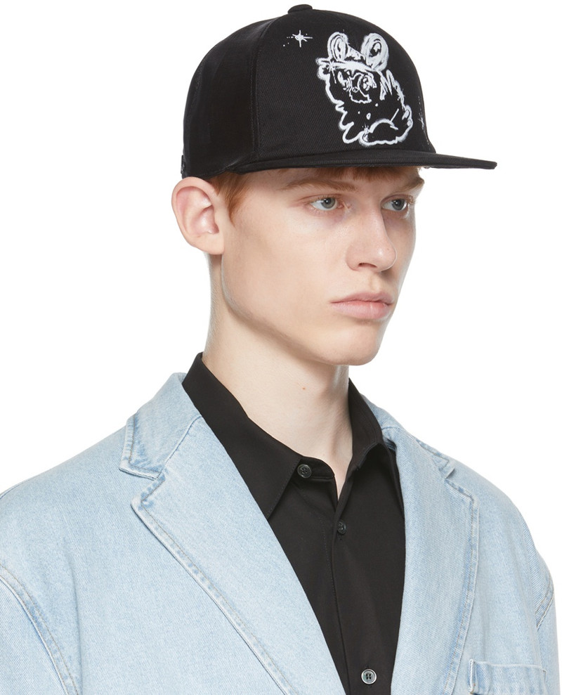 We11done Black Mesh Monster Spray Cap outlook