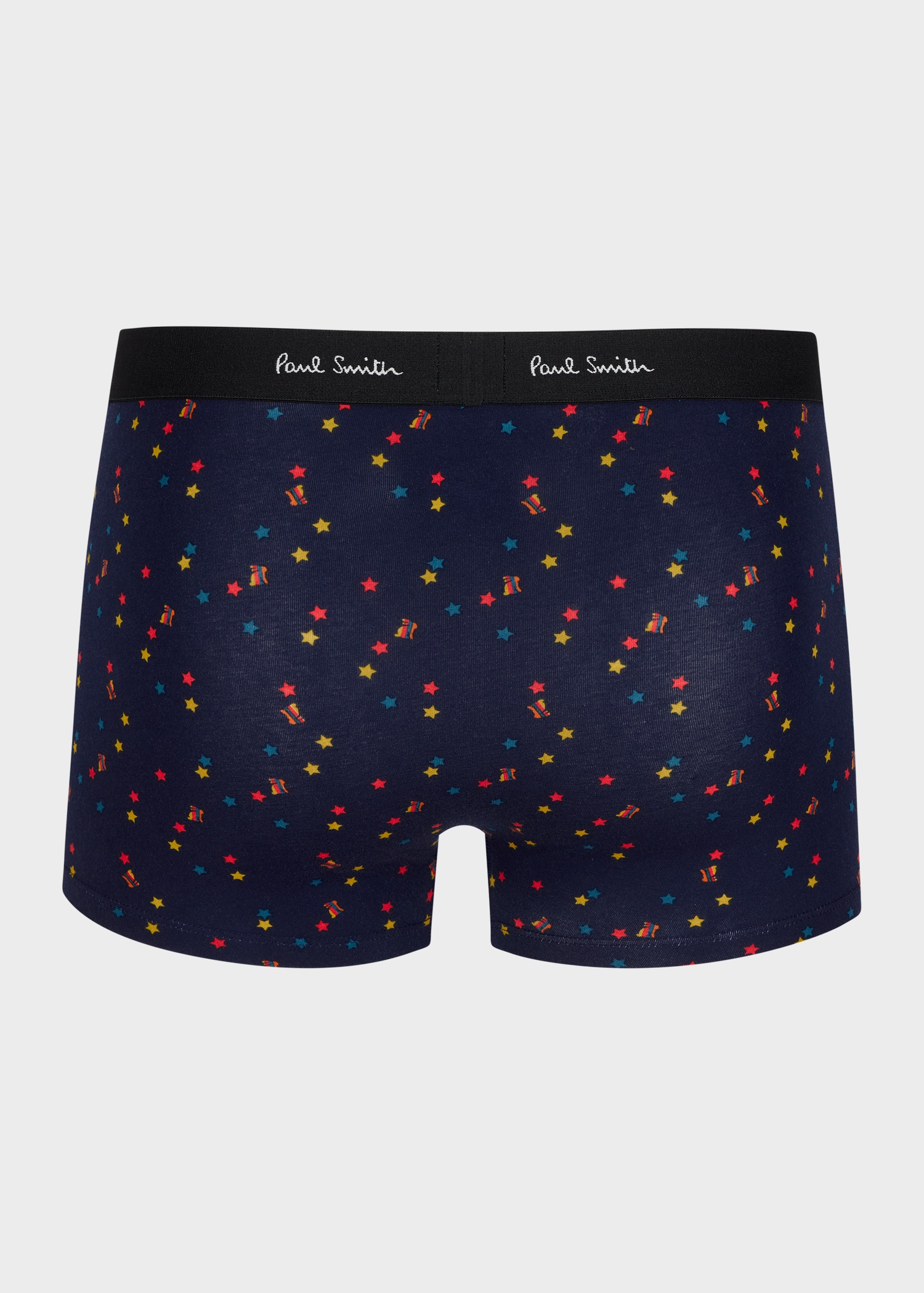 'Artist Stripe Rabbit' Print Boxer Briefs - 2