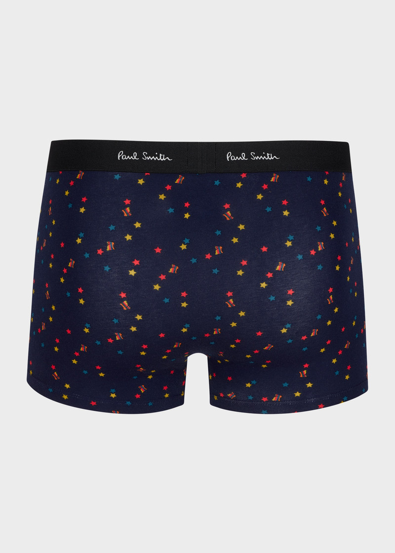 Paul Smith 'Artist Stripe Rabbit' Print Boxer Briefs outlook