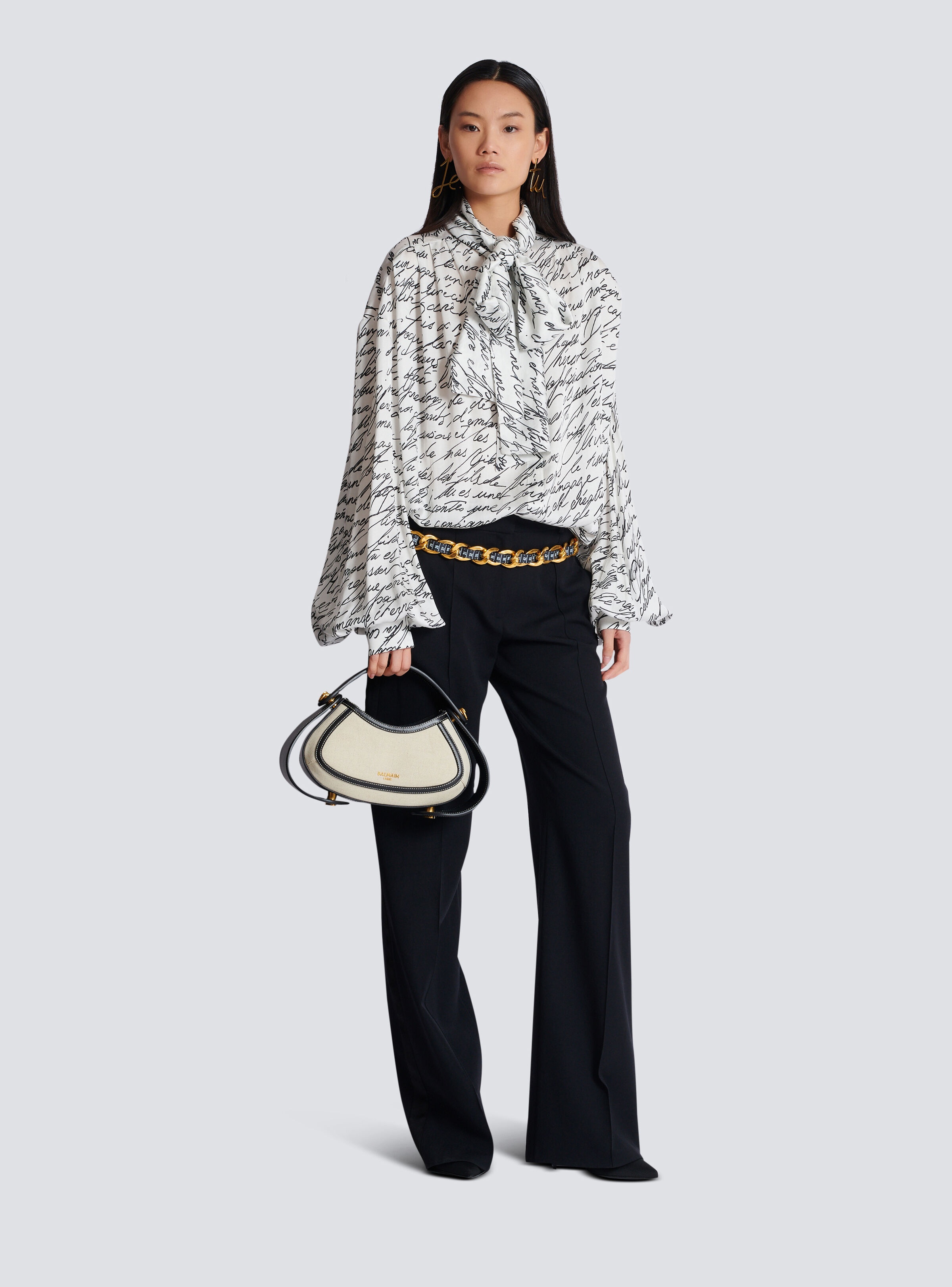 Medium Jolie Madame bag in canvas and leather - 2