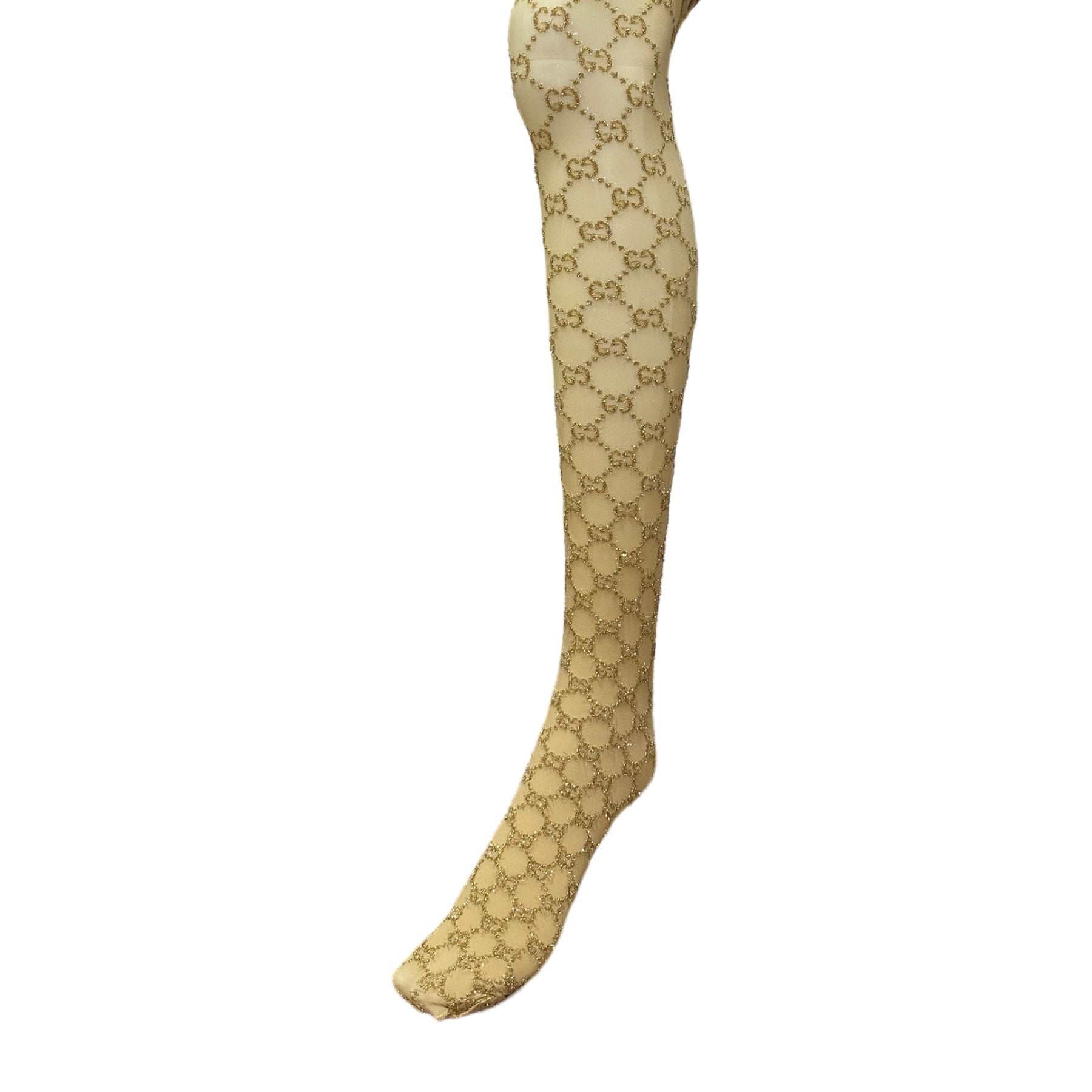 GUCCI Embroidered GG Logo Tights - 5
