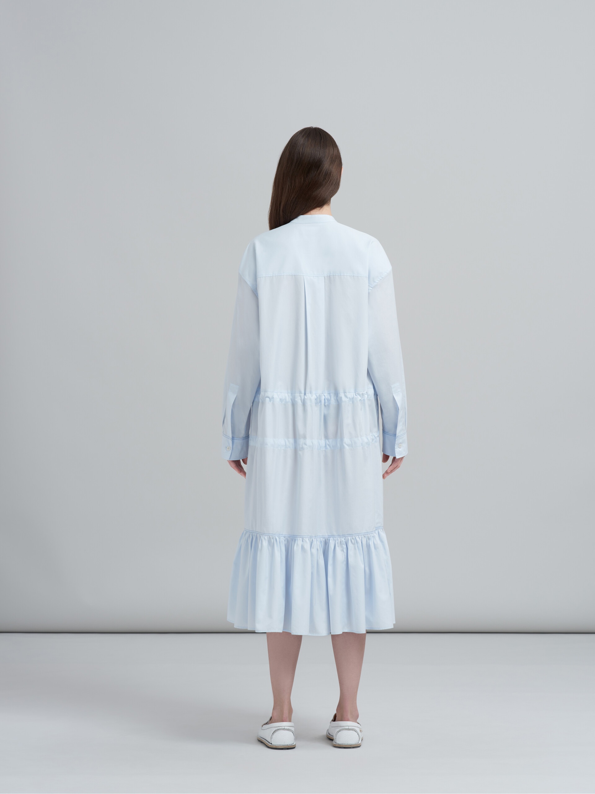 COTTON POPLIN CHEMISIER DRESS - 3