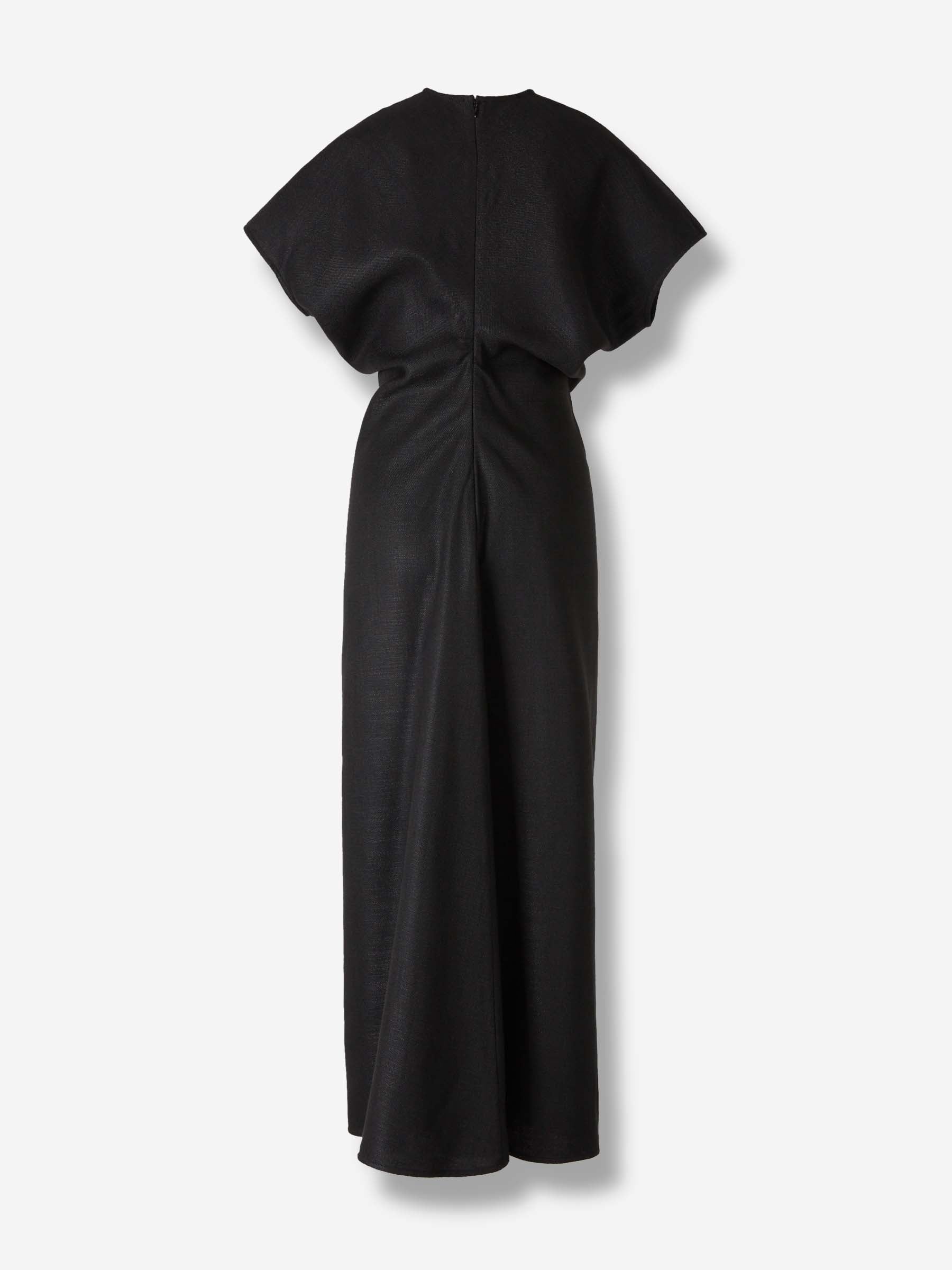 RUCHED MAXI DRESS - 2