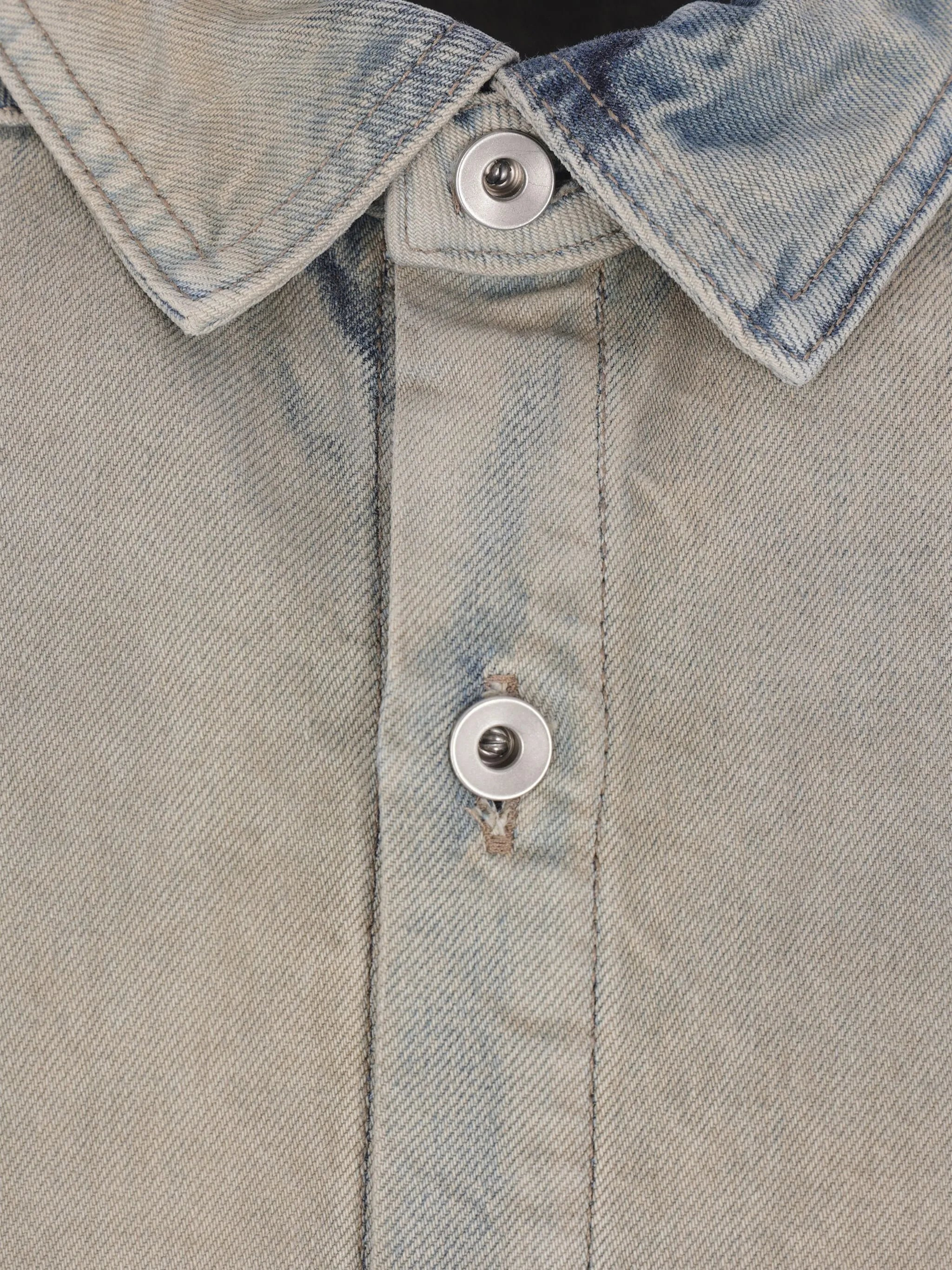 Rick Owens Drkshdw Patch-pockets Denim Jacket - 2