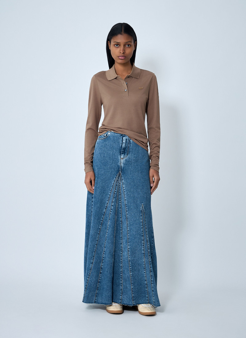 LACOSTE Silk Polo Shirt outlook