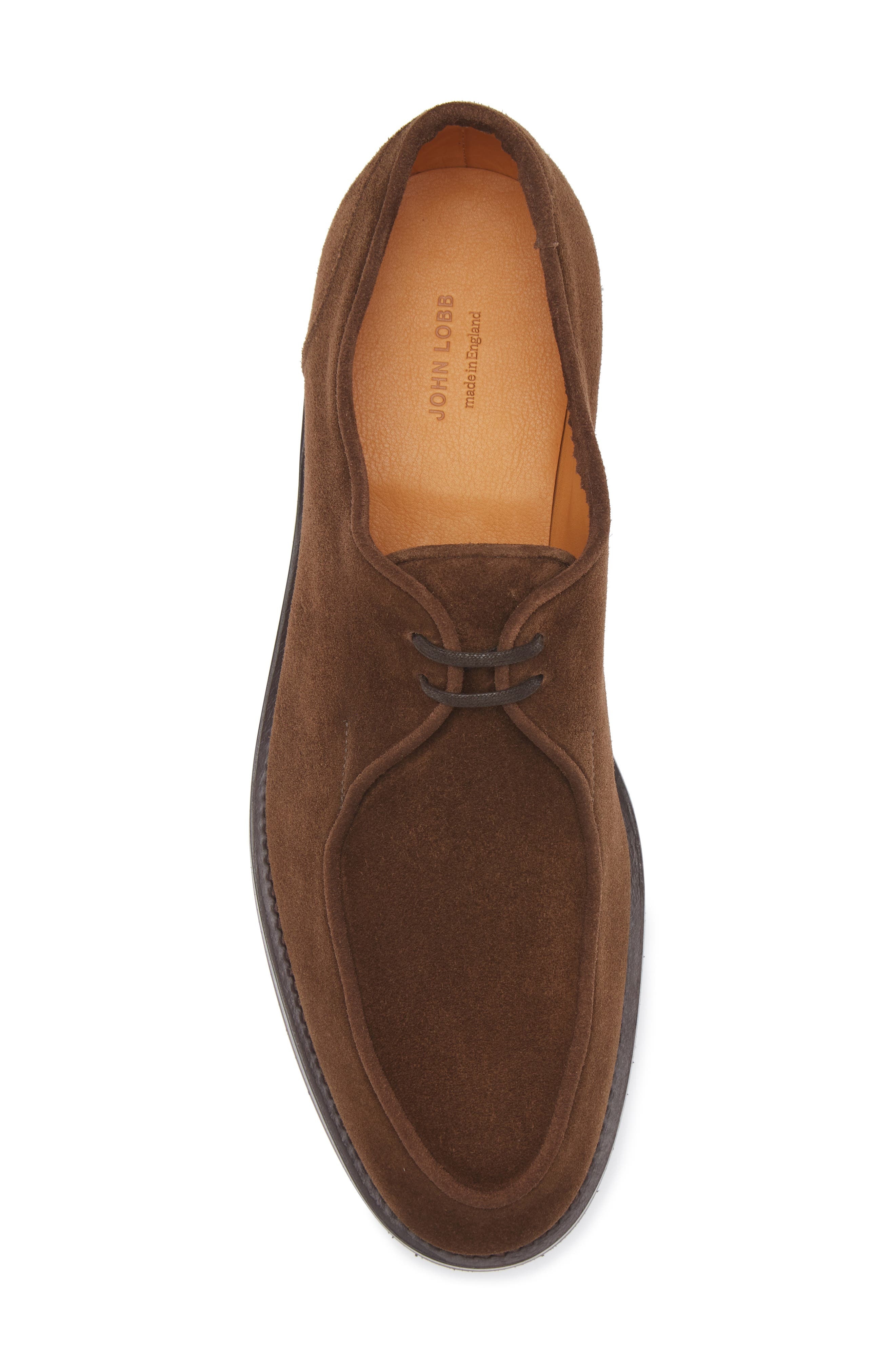 John Lobb Ted Derby in Dark Brown at Nordstrom - 5