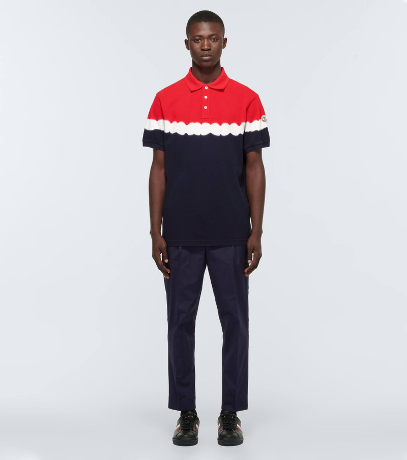 Moncler Tie-dye polo shirt outlook