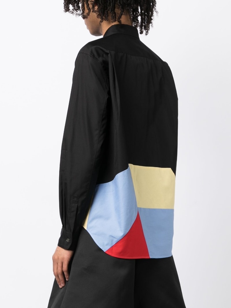 graphic-print long-sleeved shirt - 4