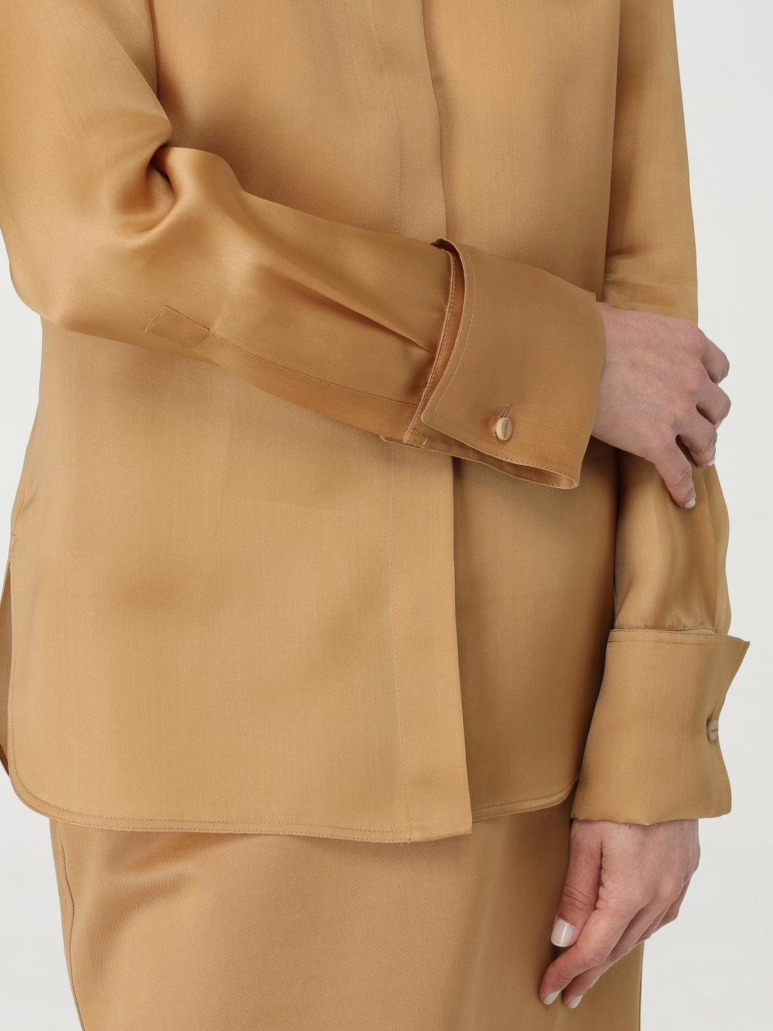 Max Mara Shirt Woman Leather - 5