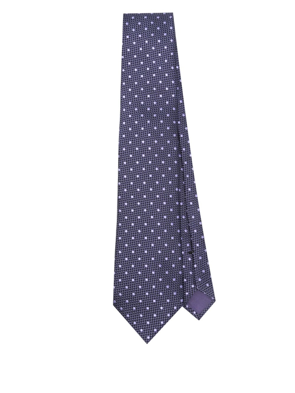 silk polka-dot tie - 1