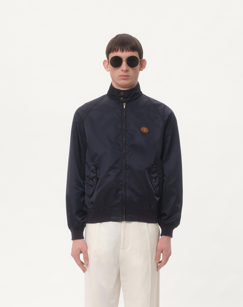 NYLON BLOUSON WITH VLOGO PATCH 6