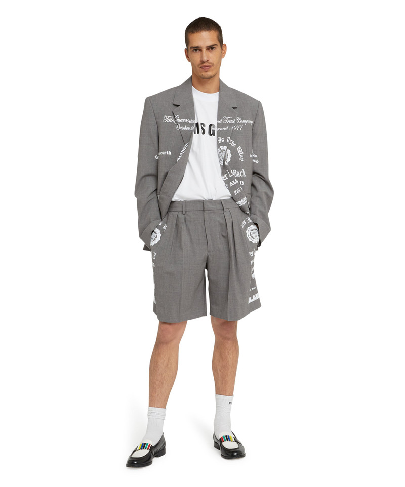 Cotton crew neck cotton t-shirt with MSGM logo 5