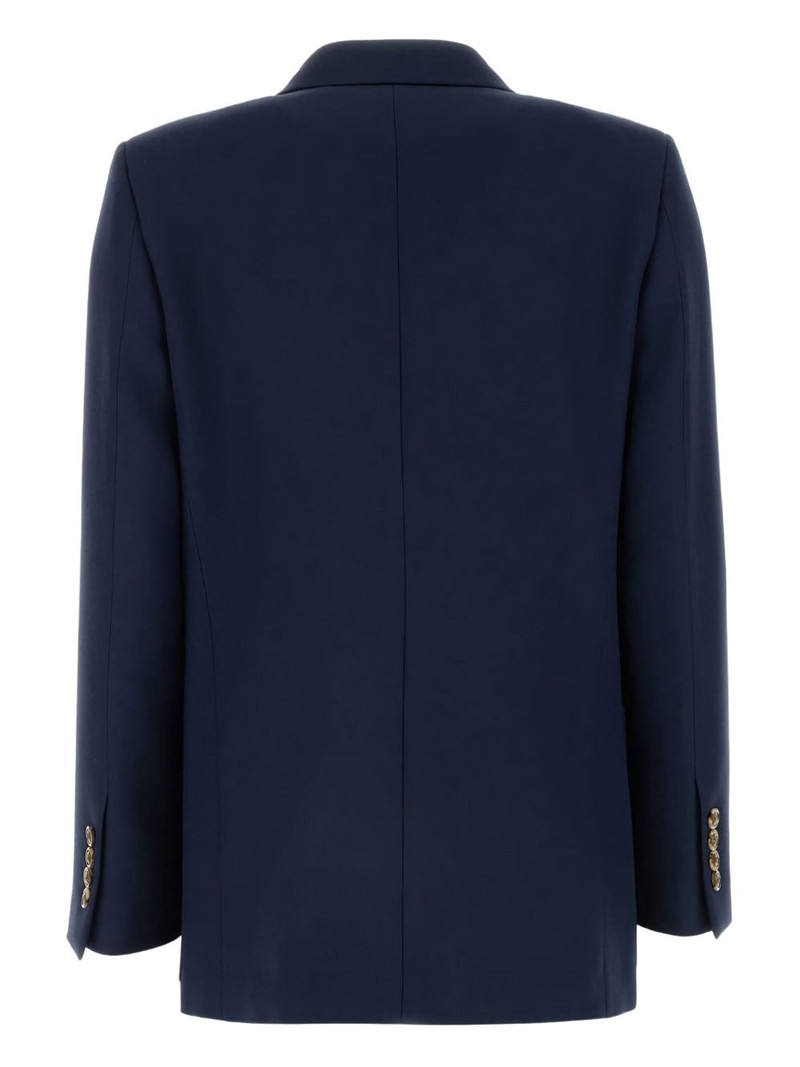 Valentino crystal-embellished blazer outlook