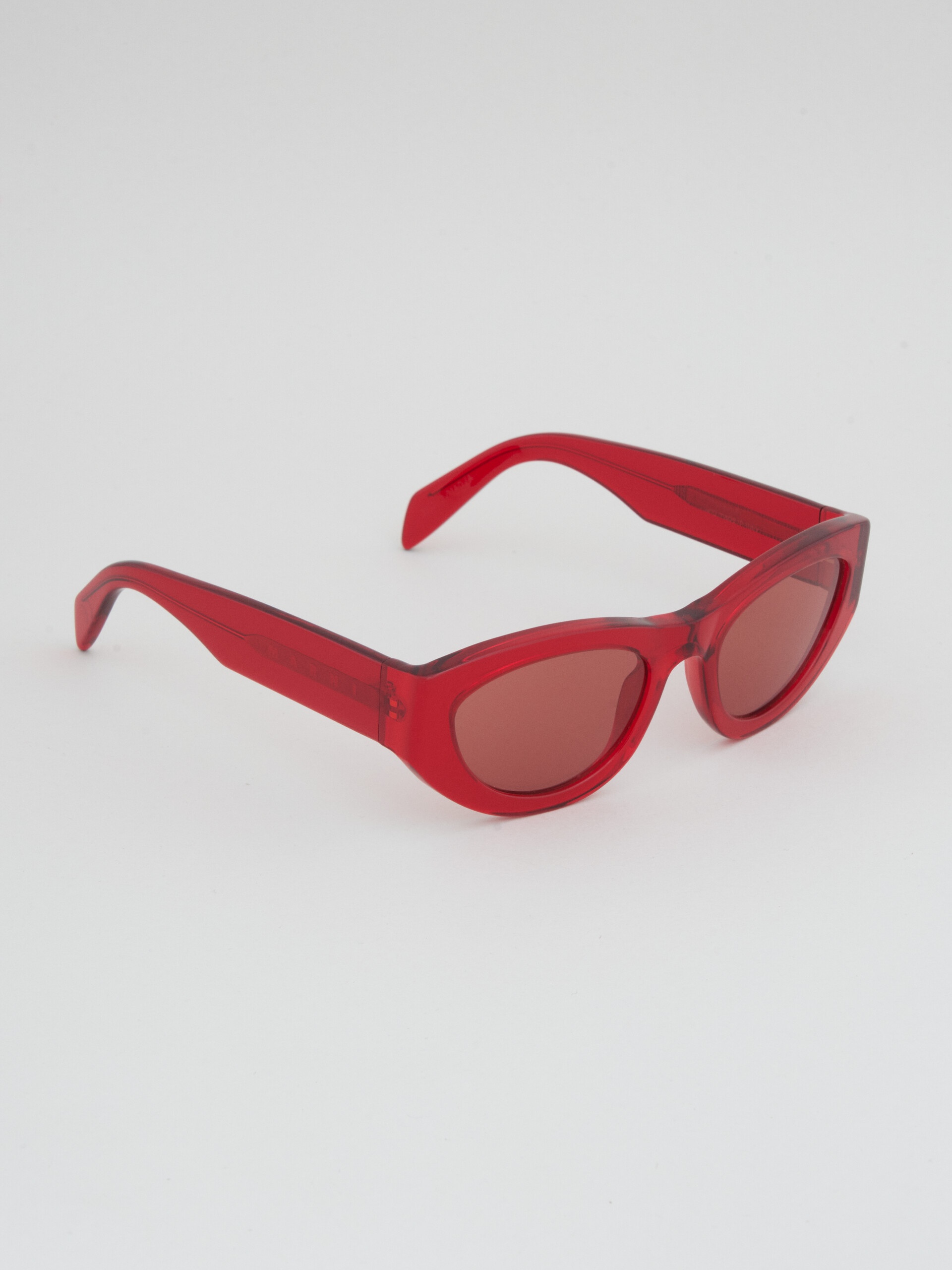 RED ACETATE RAINBOW MOUNTAINS SUNGLASSES - 2